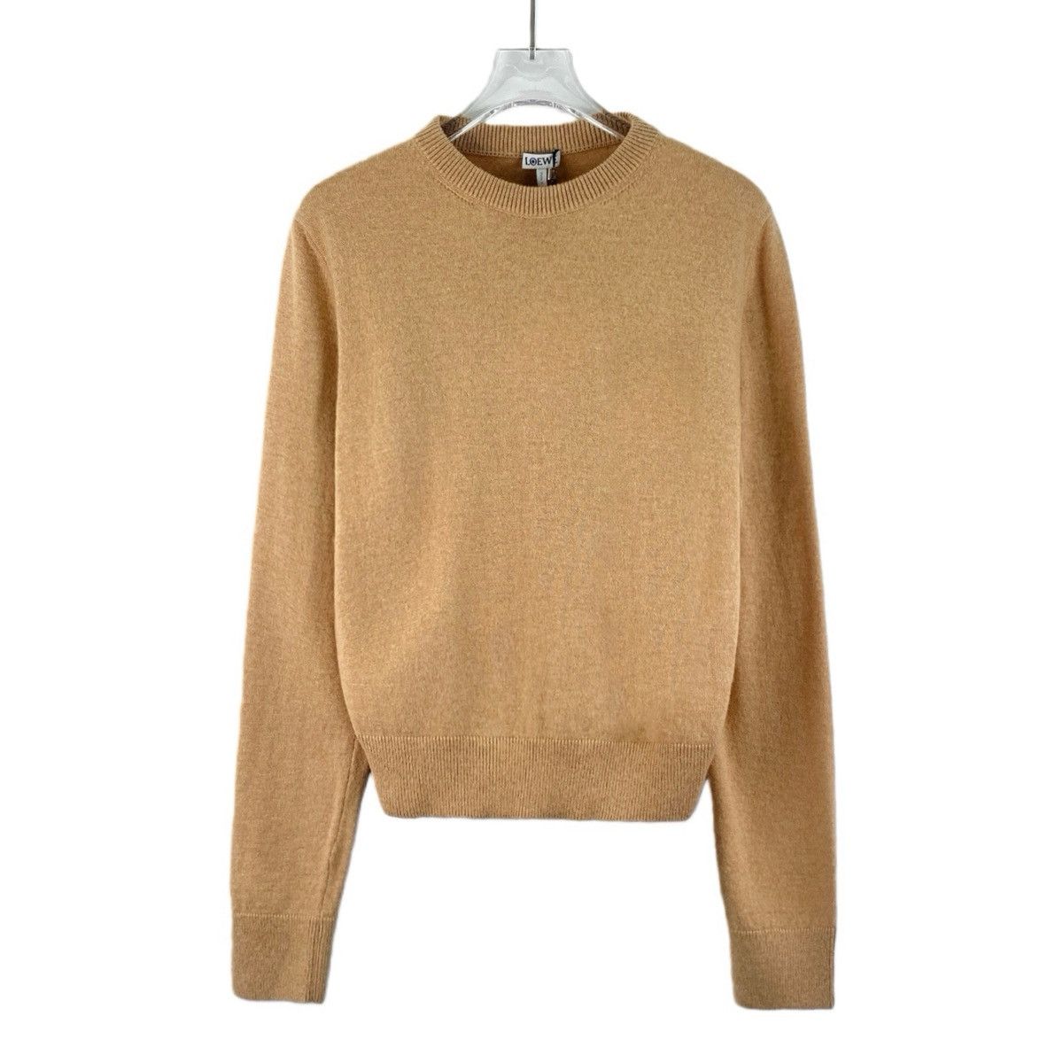 Loewe Loewe Brown Hollow Out Wool Long Sleeve Knit Sweater K26WX Size M / US 6-8 / IT 42-44 - 1 Thumbnail