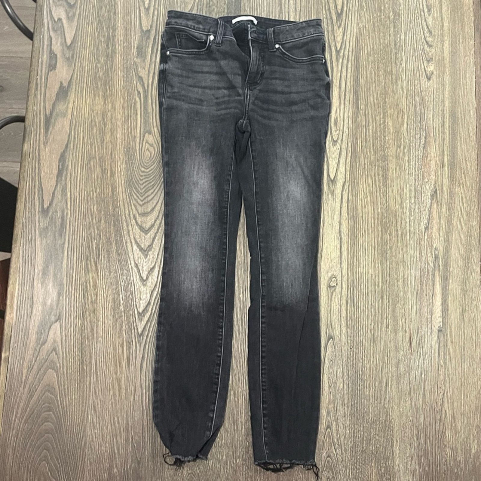 Lauren Conrad LC Lauren Conrad Skinny Jeans Mid Rise Whisker Denim Size 26" / US 2 / IT 38 - 1 Thumbnail