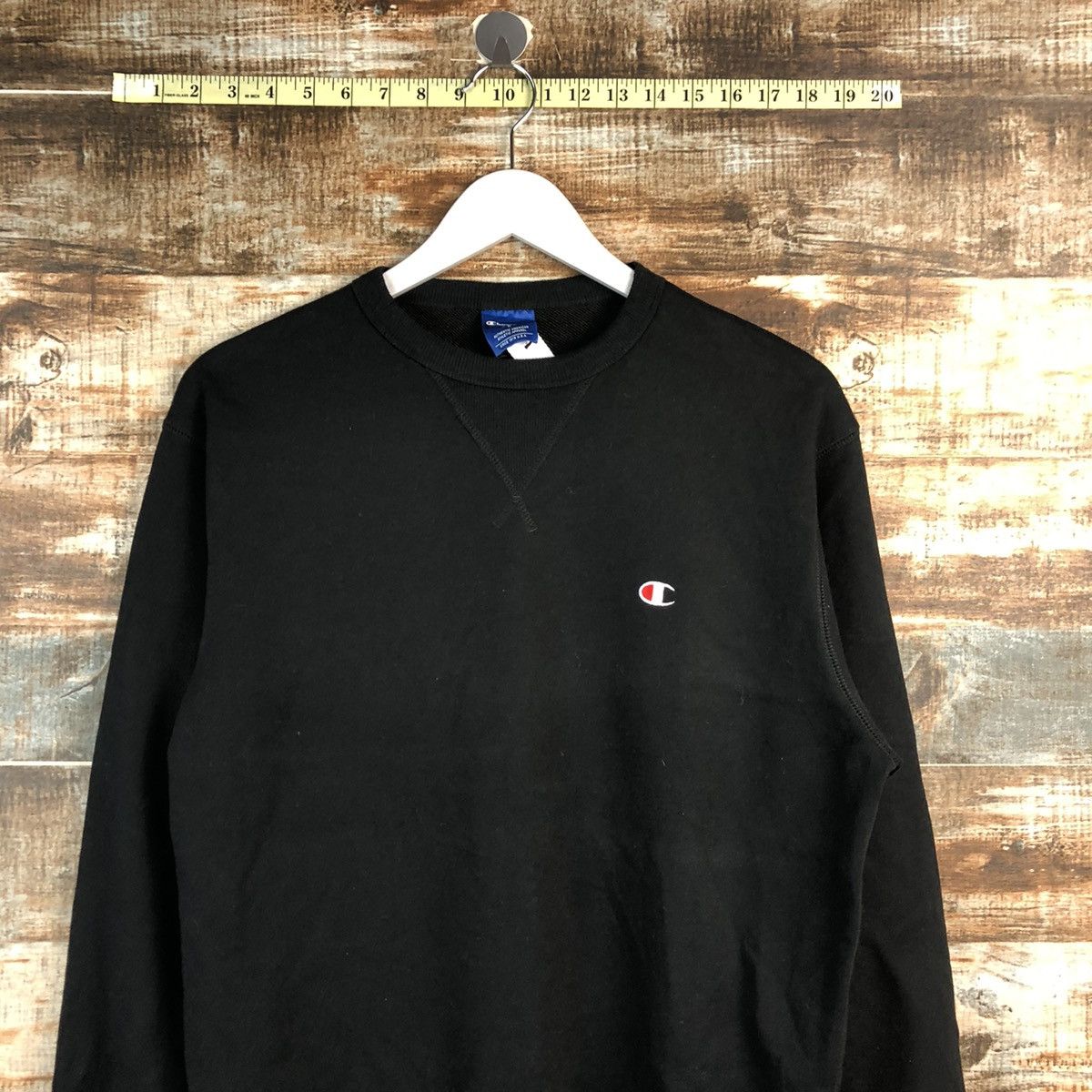 Champion × Vintage Champion vintage Black Sweatshirt #A2516 Size US S / EU 44-46 / 1 - 2 Thumbnail
