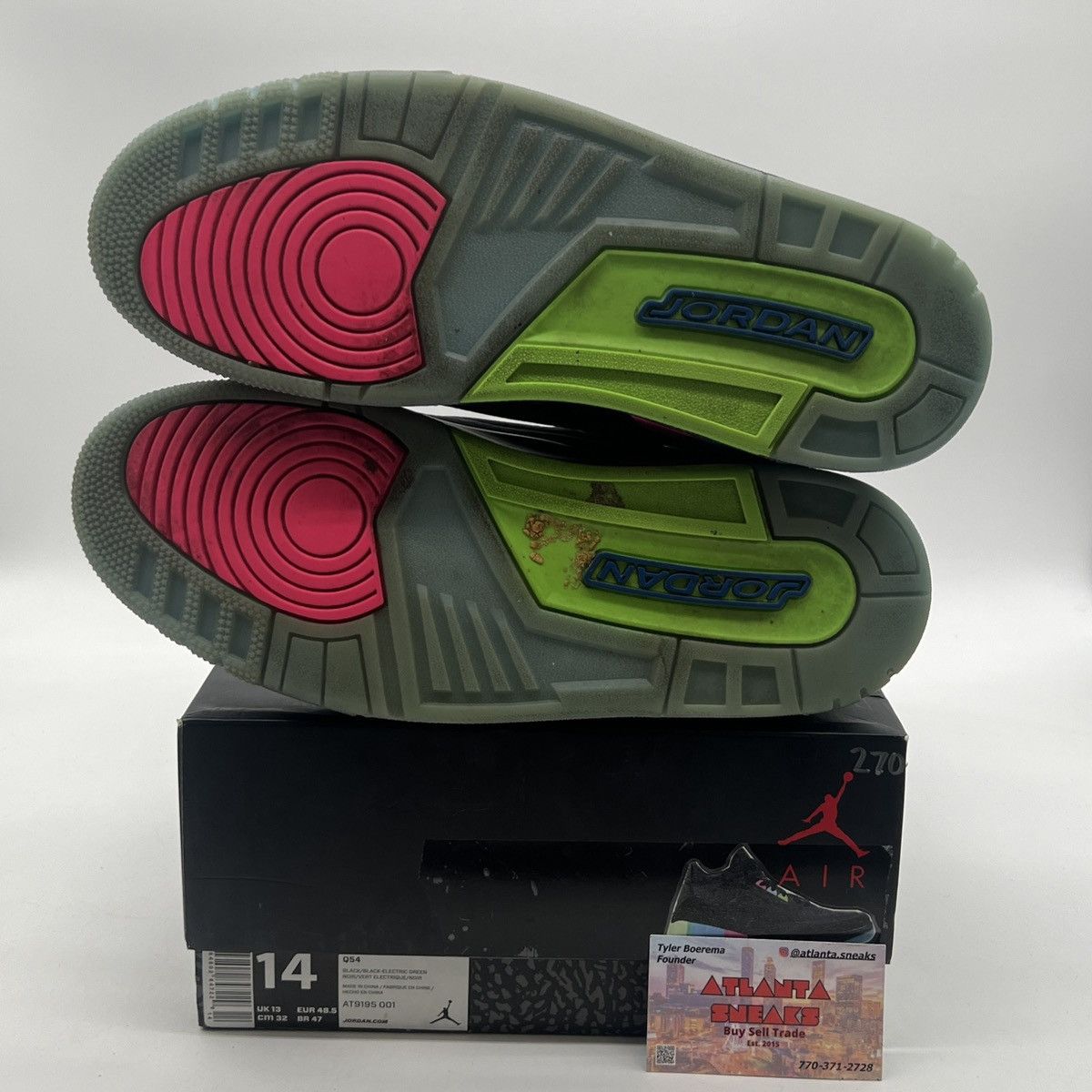 Jordan Brand Air Jordan 3 quai 54 2018 Size US 14 / EU 47 - 8 Thumbnail