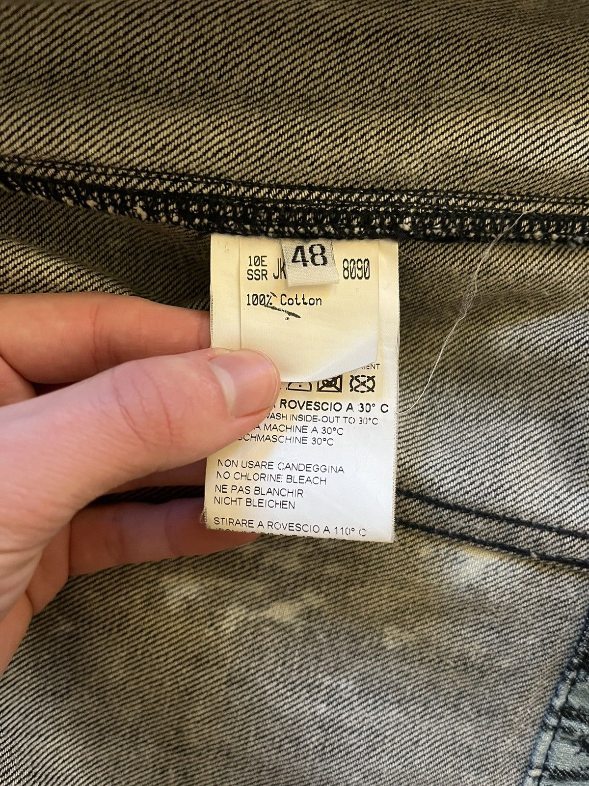 Raf Simons × Sterling Ruby ss10 Raf Simons Sterling Ruby Denim Jacket Size US M / EU 48-50 / 2 - 11 Thumbnail