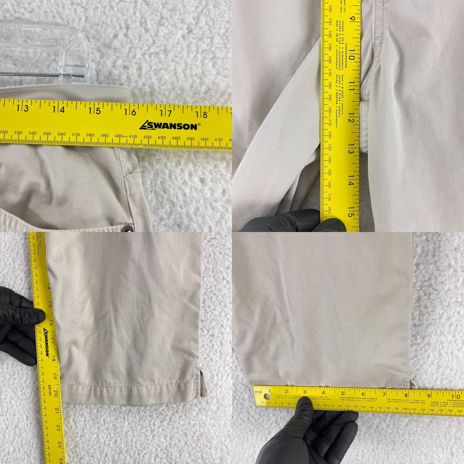 Ralph Lauren Lauren Ralph Lauren Pants Womens High-Rise Casual Cropped Beige 12 Size 34" / US 12 / IT 48 - 8 Thumbnail