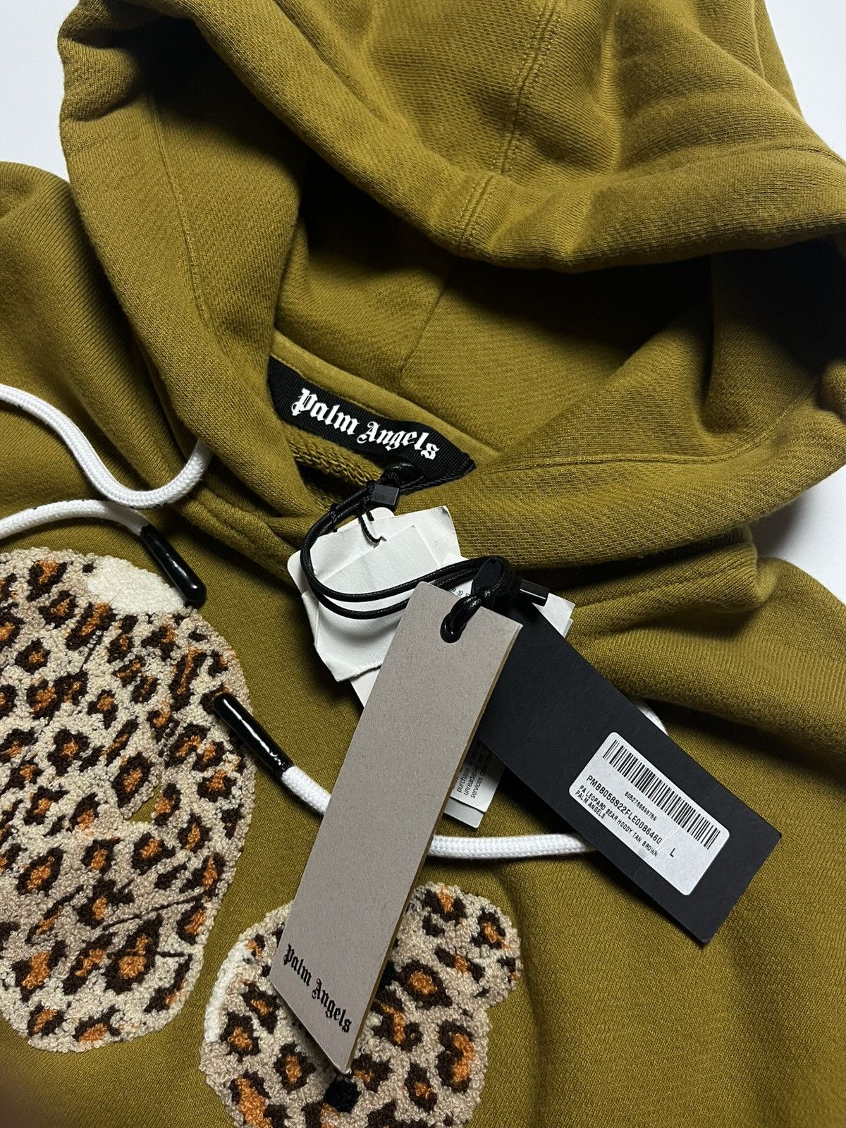 Palm Angels Palm Angels Leopard Bear Hoodie Size US L / EU 52-54 / 3 - 5 Thumbnail
