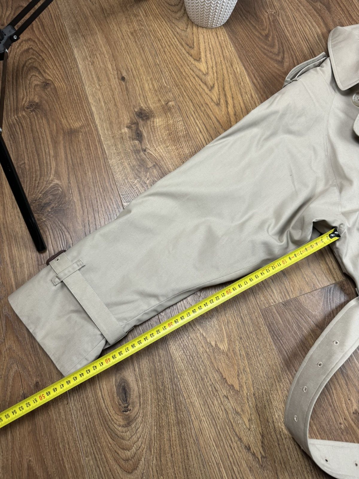 Burberry Vintage trench coat Burberry original luxury streetwear item Size XL / US 12-14 / IT 48-50 - 9 Thumbnail