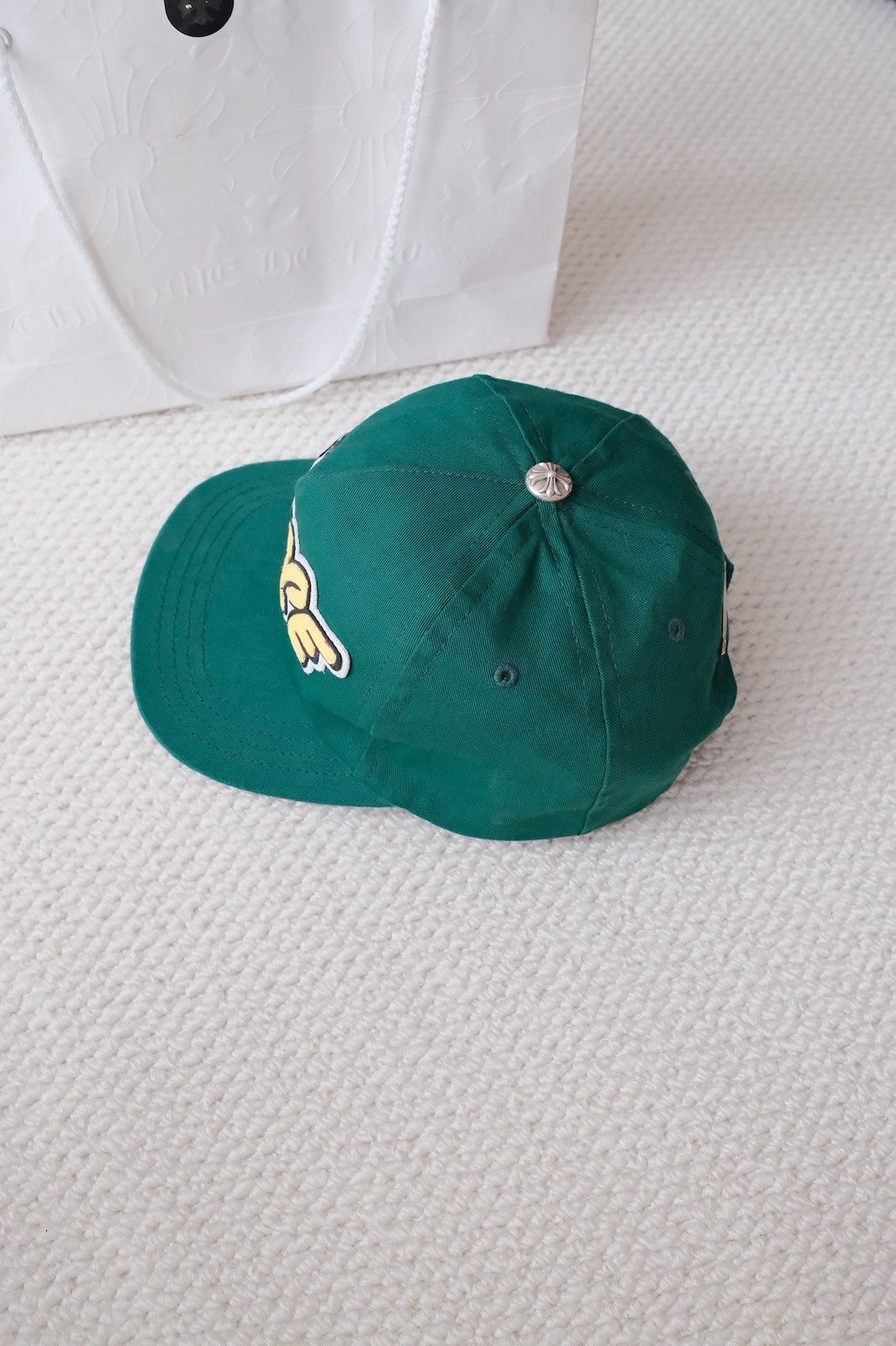 Chrome Hearts Chrome Hearts Hat Cap Space Green Size ONE SIZE - 4 Thumbnail