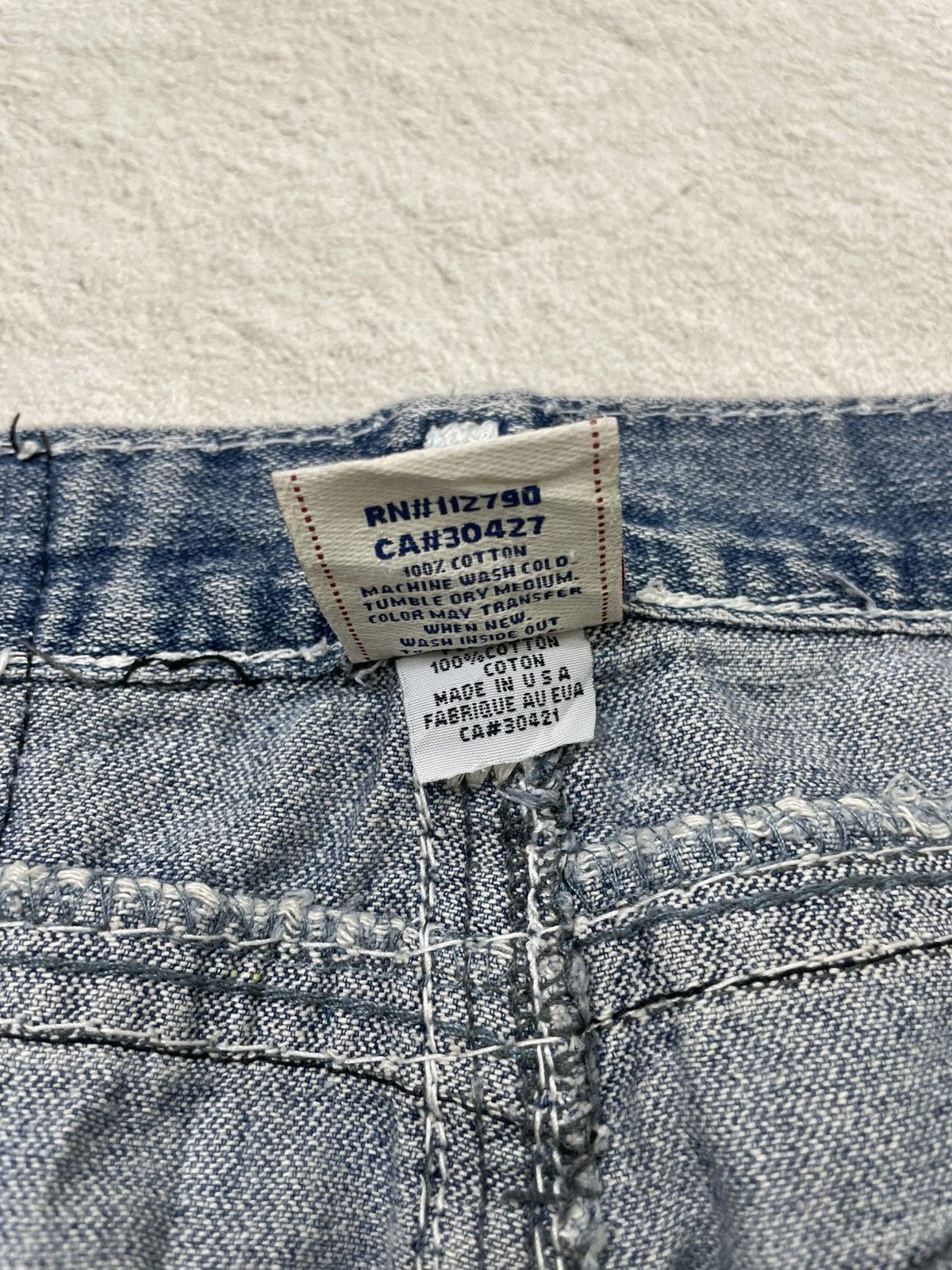 Number (N)ine 2000s True Ripped Denim Mudwash Ifsix LGB Hysteric Japan Size US 34 / EU 50 - 6 Thumbnail