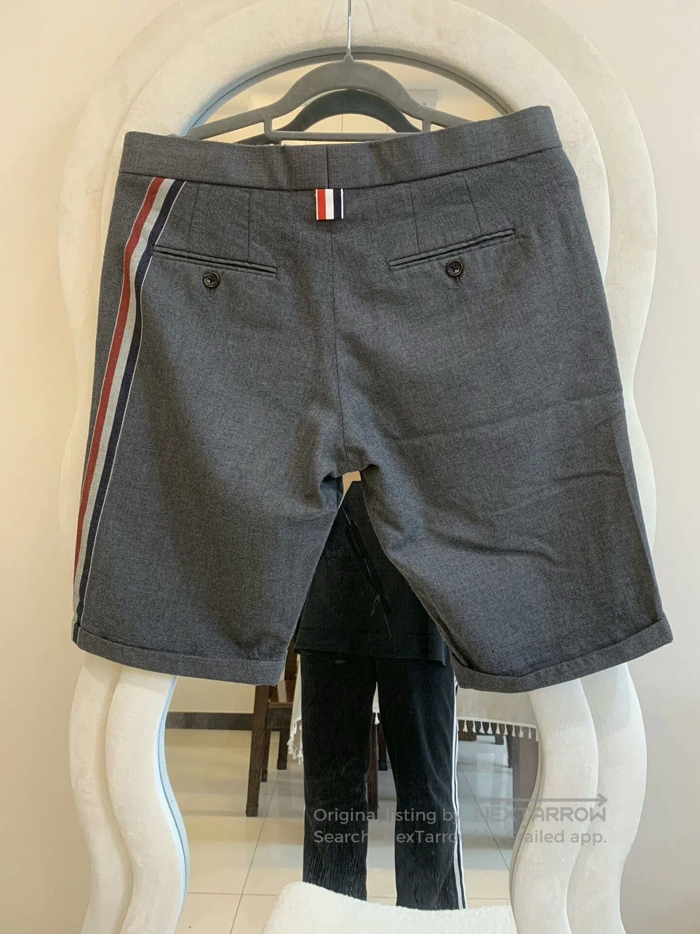 Thom Browne Thom Browne Three-Stripe Shorts. Size US 28 / EU 44 - 2 Thumbnail