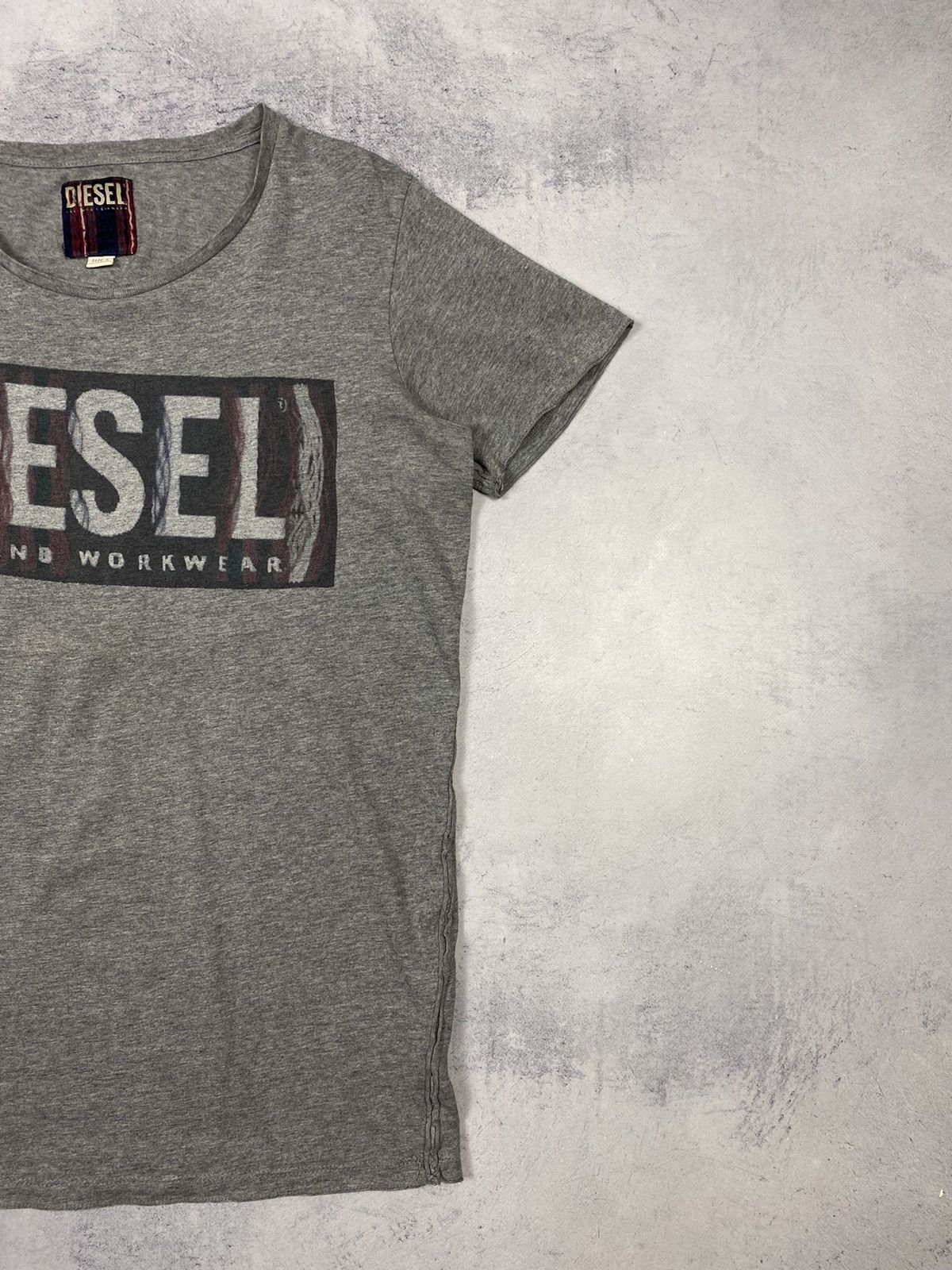 Diesel Vintage Diesel Love and Workwear Big Logo Punk T Shirt Size US L / EU 52-54 / 3 - 4 Thumbnail
