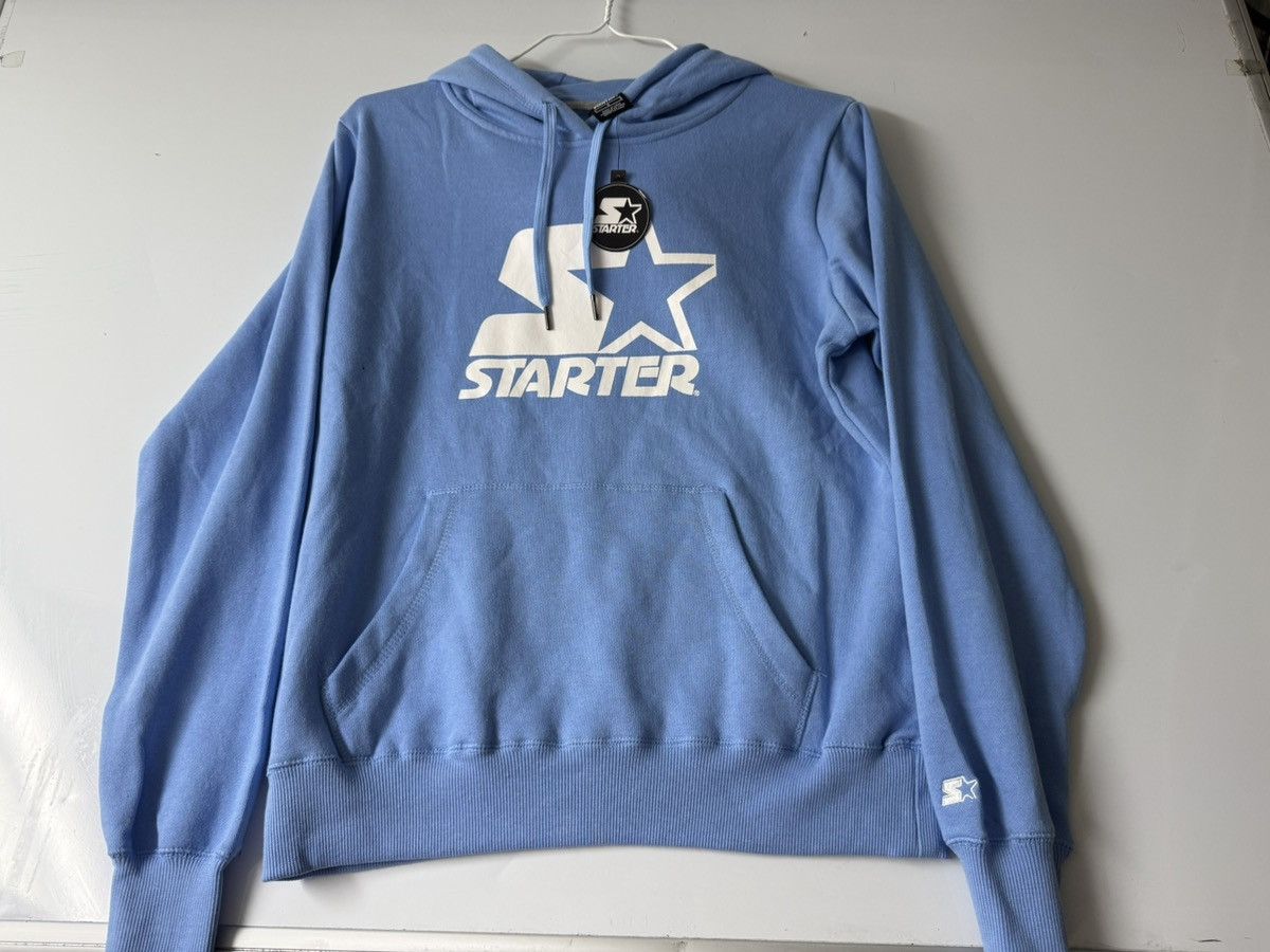 Starter NWT - STARTER Men's Sky Blue Hoodie with White Emblem Size US L / EU 52-54 / 3 - 1 Thumbnail