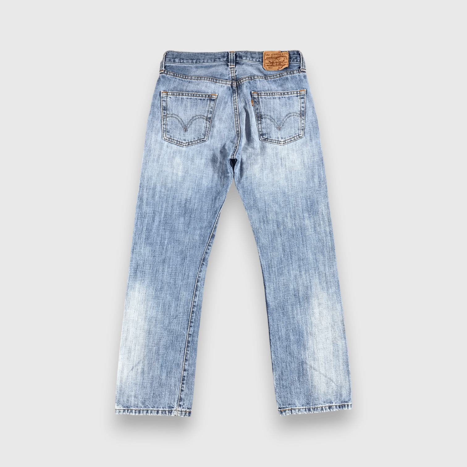 Levi's Vintage Light Wash Levis 501 Jeans- J1317 Size US 32 / EU 48 - 2 Thumbnail