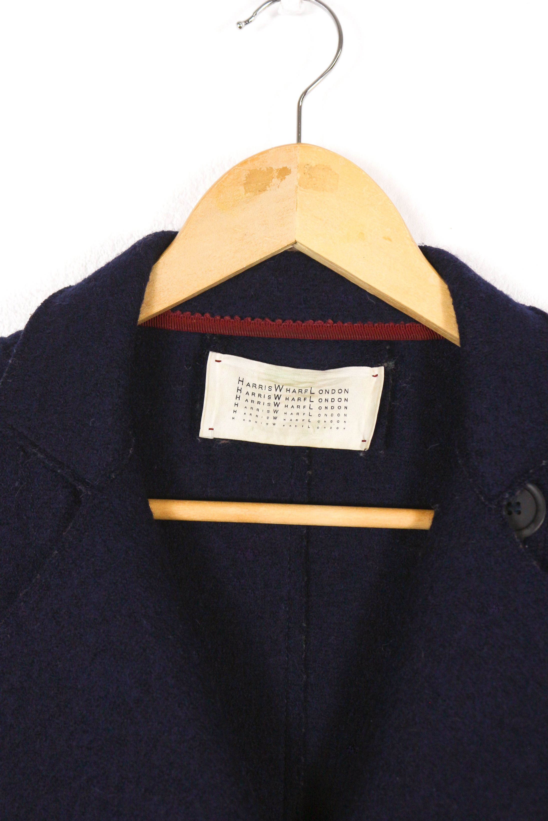Harris Wharf London Womens Harris Warf London Wool Double Breasted Coat NZ Size S / US 4 / IT 40 - 2 Thumbnail