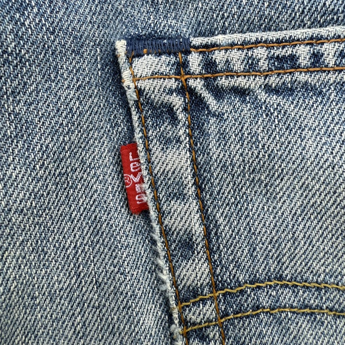 Levi's Vintage Clothing VINTAGE LEVI'S 503 97' STRAIGHT FADED DENIM JEAN PANTS Size US 33 - 13 Thumbnail