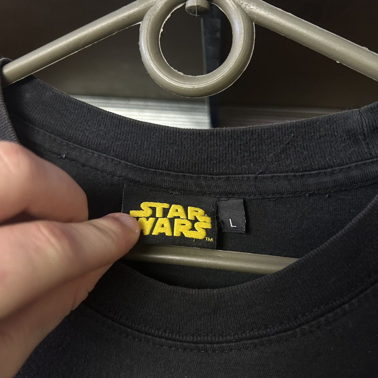 Star Wars Vintage Star Wars Darth Vader 77 big logo movie tee size L Size US L / EU 52-54 / 3 - 5 Thumbnail