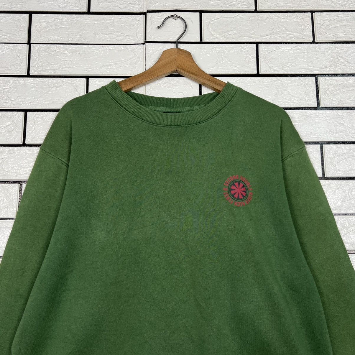 Japanese Brand KAMEN RIDER Double Rider Kick Big Logo Sweatshirt #4197-C190 Size US M / EU 48-50 / 2 - 5 Thumbnail