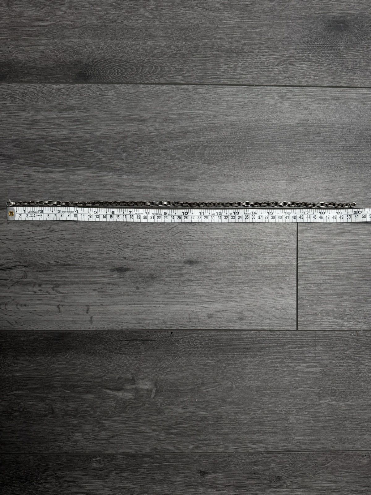 Chrome Hearts Large Paper Chain Necklace 20’’