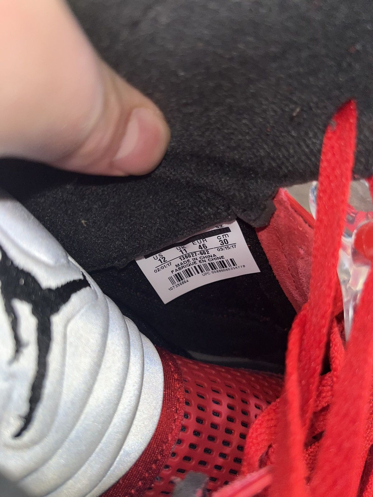 Jordan Brand × Nike Jordan 5 red suede Size US 12 / EU 45 - 7 Thumbnail