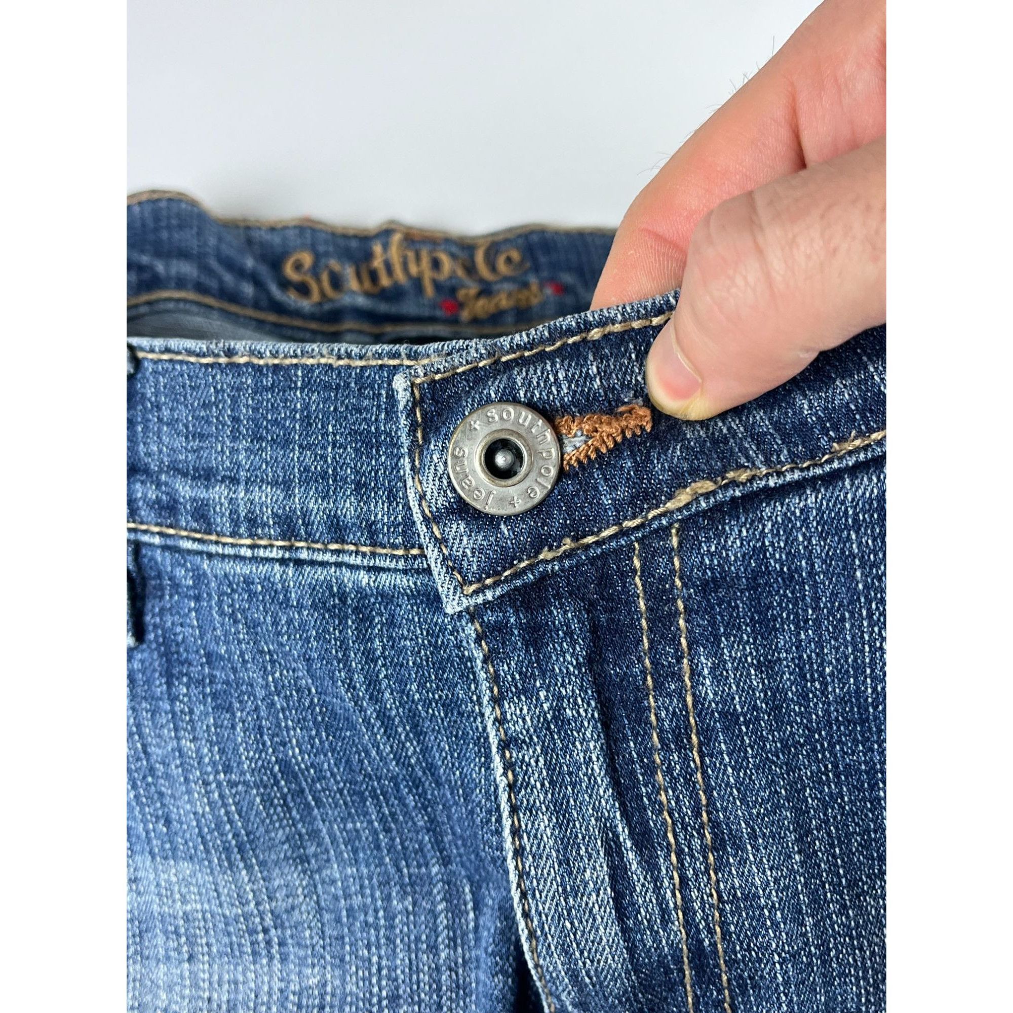 Southpole Southpole Mens Reworked Baggy Jean Size US 34 / EU 50 - 8 Thumbnail