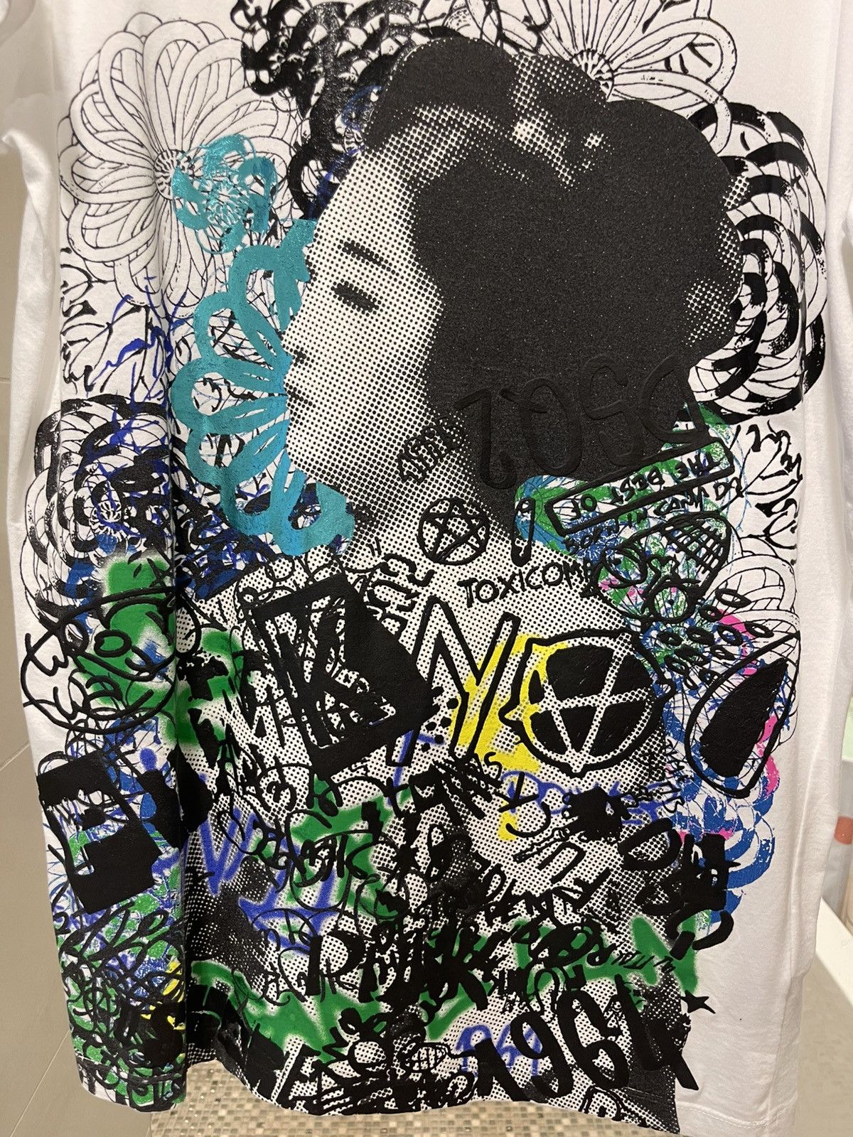 Dsquared2 DSQUARED2 Toxiccoma graphic Tee Size US L / EU 52-54 / 3 - 2 Thumbnail