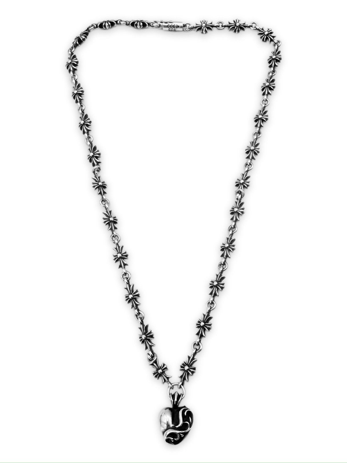 Chrome Hearts Chrome hearts tiny e necklace choke chain