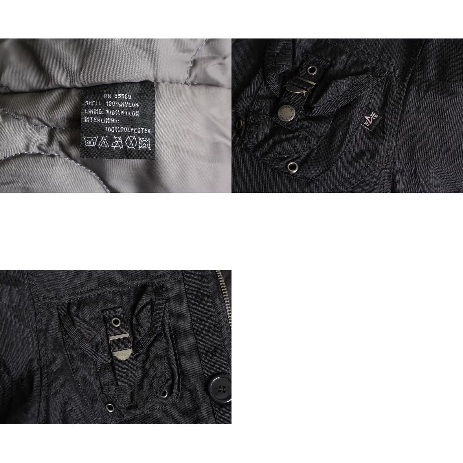 Alpha Industries NIKE Padded Jacket Women XS? Size XS / US 0-2 / IT 36-38 - 8 Thumbnail