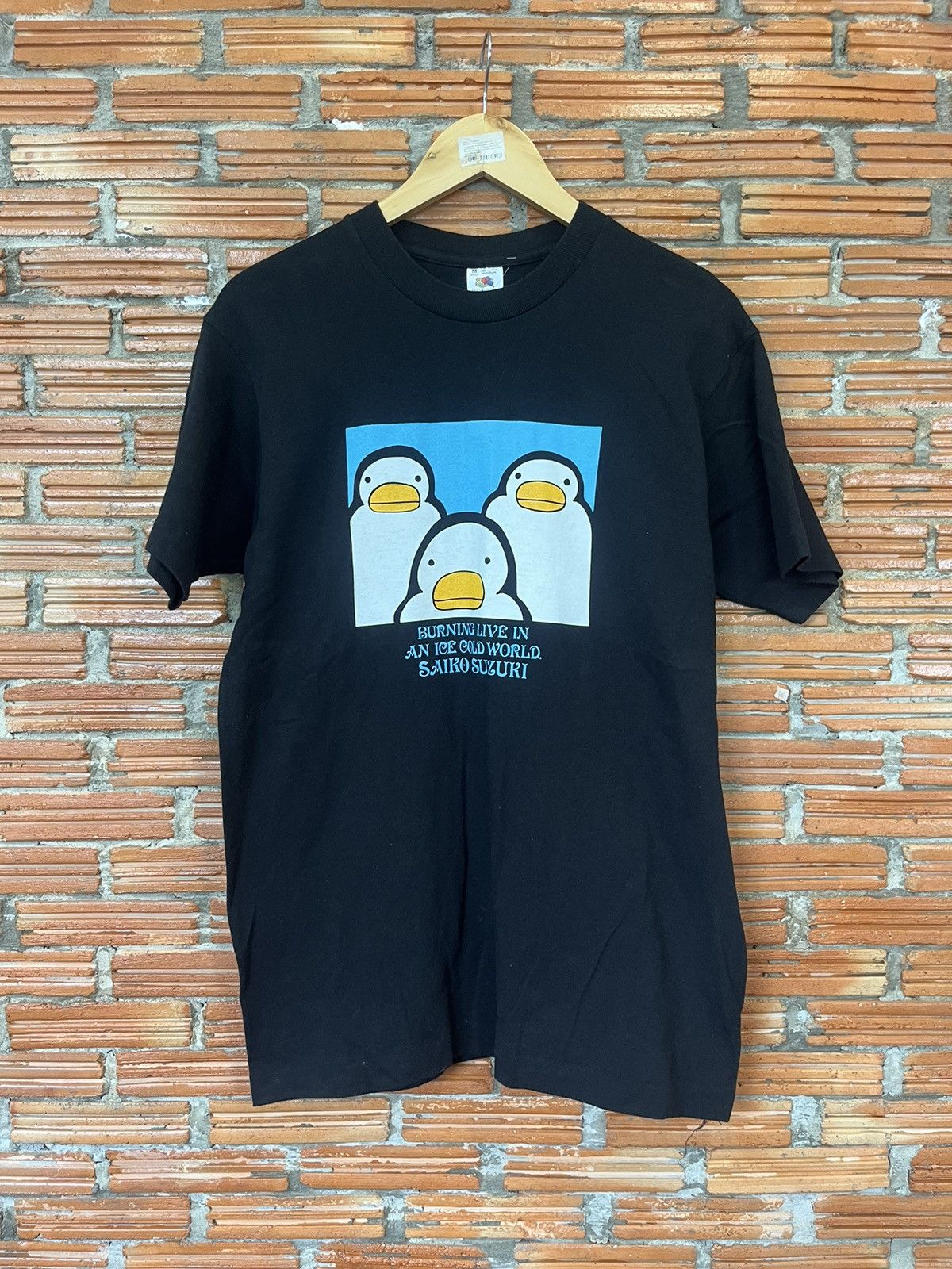 Band Tees Vintage SAIKO SUZUKI Burning Live in an ice cold world 90’s Size US M / EU 48-50 / 2 - 2 Thumbnail