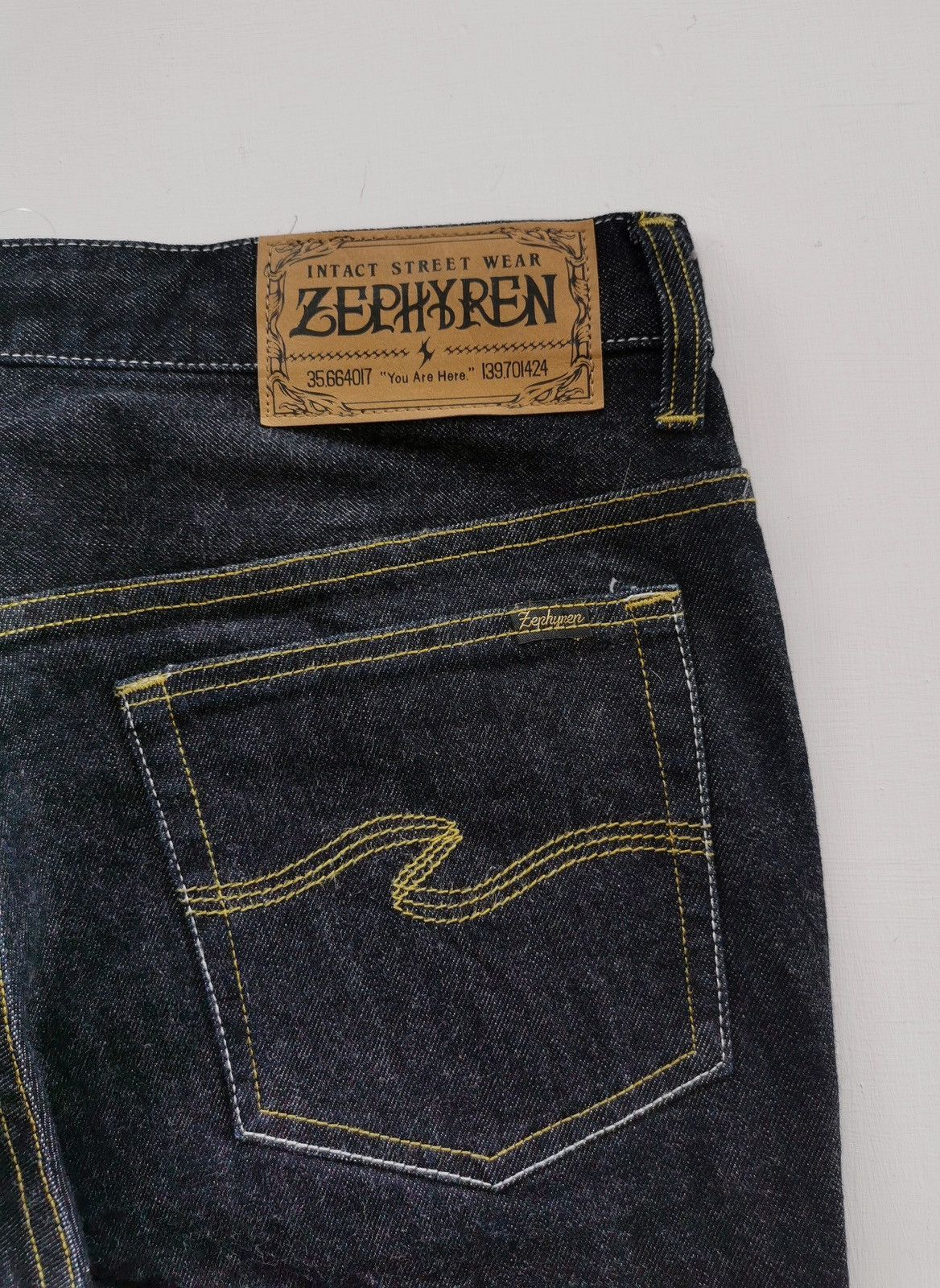 Zephyr Zephyren Japan Distressed Jogger 3q Jeans Size US 31 - 8 Thumbnail