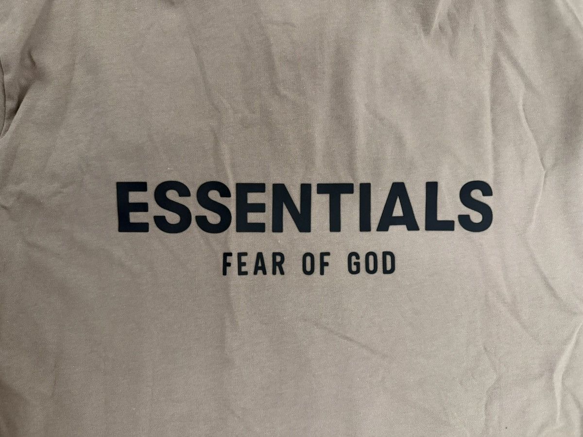 Essentials Fear of God Essentials SS21 Polo Shirt Taupe Size US M / EU 48-50 / 2 - 11 Thumbnail