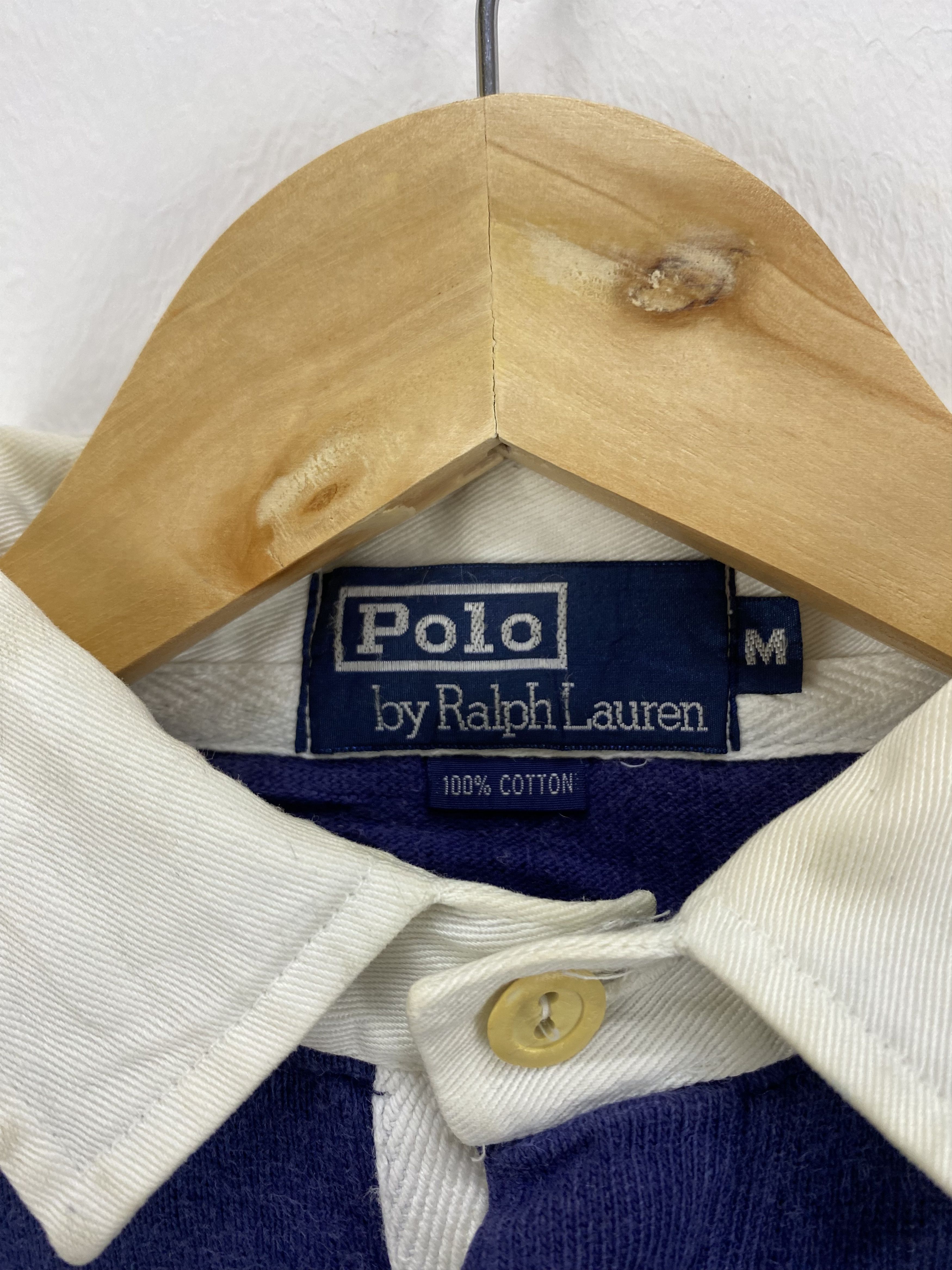 Polo Ralph Lauren × Ralph Lauren Vintage Ralph Lauren T Shirt rugby Size US M / EU 48-50 / 2 - 5 Thumbnail