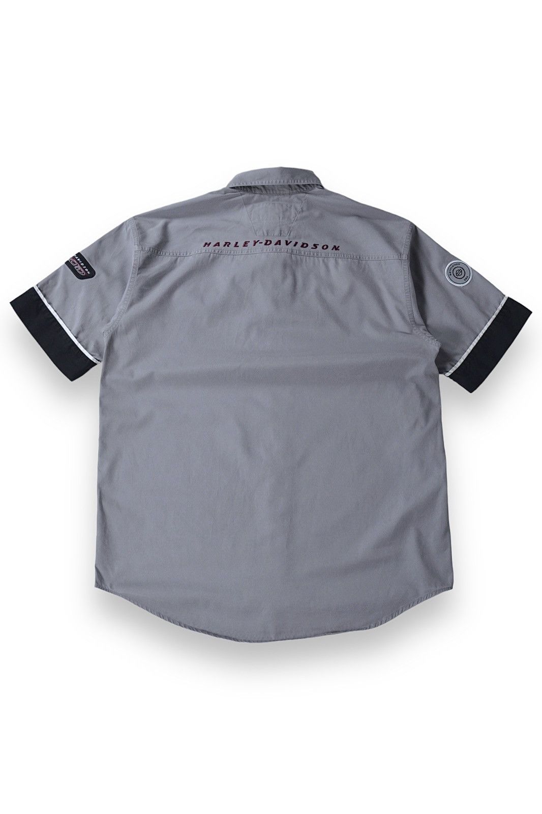 Harley Davidson Vintage Harley Davidson Racing Mechanic Big Logo Shirt Size US M / EU 48-50 / 2 - 11 Thumbnail