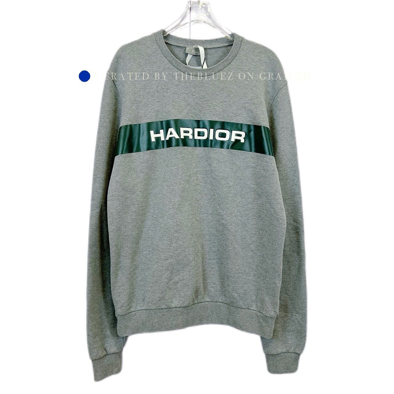 Dior Hardior Graphic Crewneck Sweatshirt in Gray Size US L / EU 52-54 / 3 - 1 Thumbnail