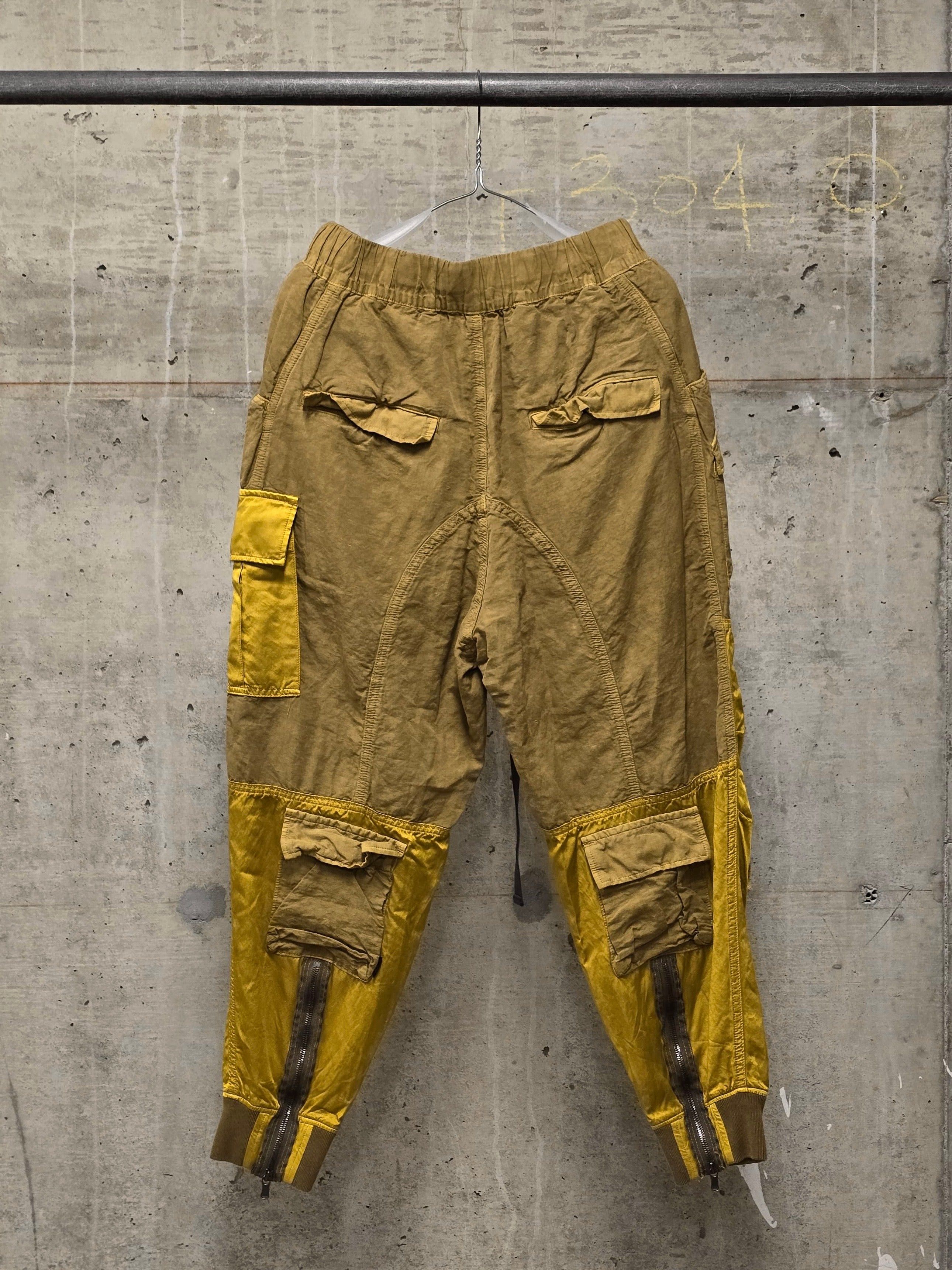 The Viridi-anne The Viridi-Anne Mustard Cargo Joggers Size US 34 / EU 50 - 6 Thumbnail
