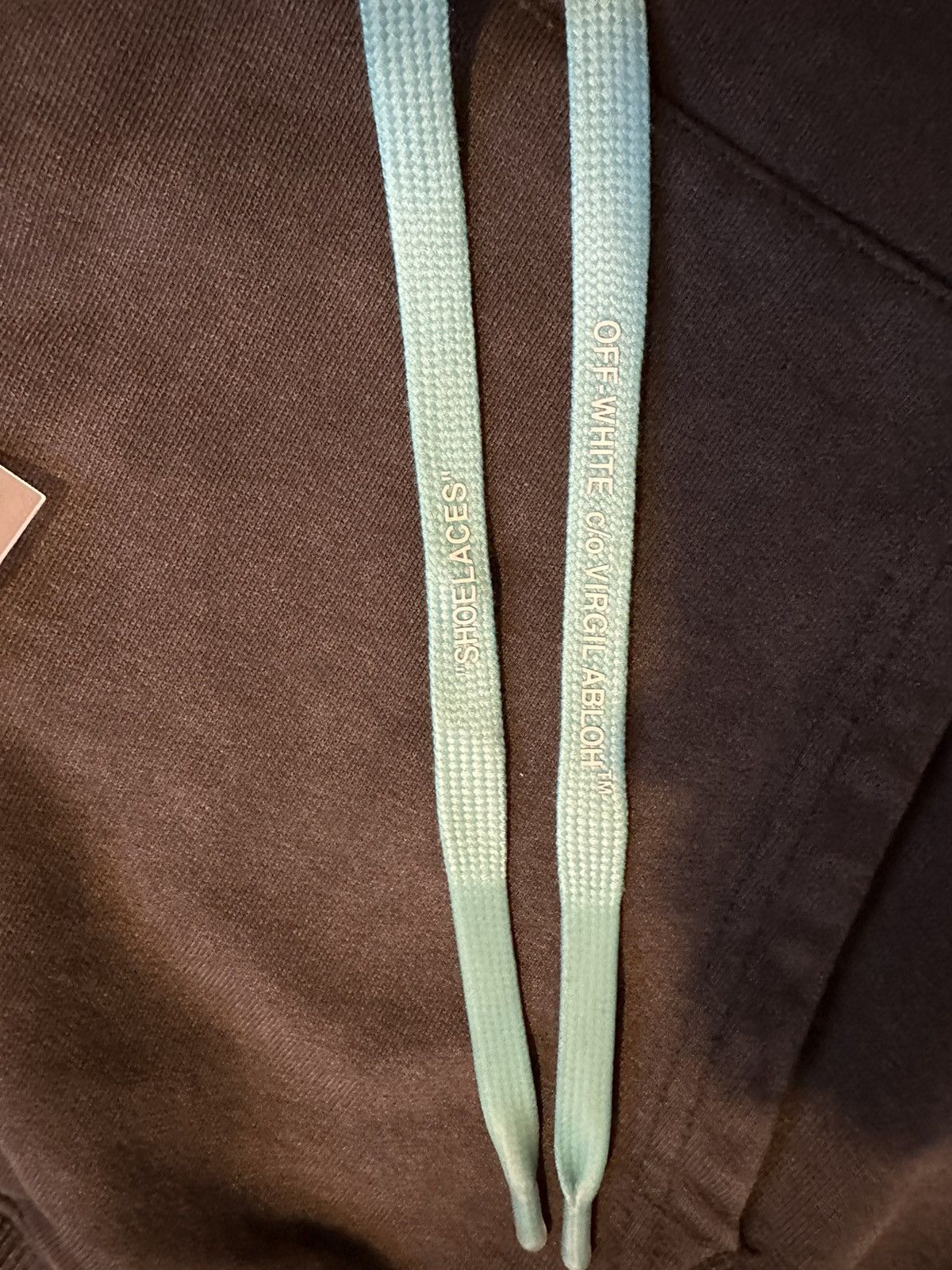 Off-White OFF-WHITE Abstract Arrows Embroidered Hoodie Black/White Size US L / EU 52-54 / 3 - 8 Thumbnail