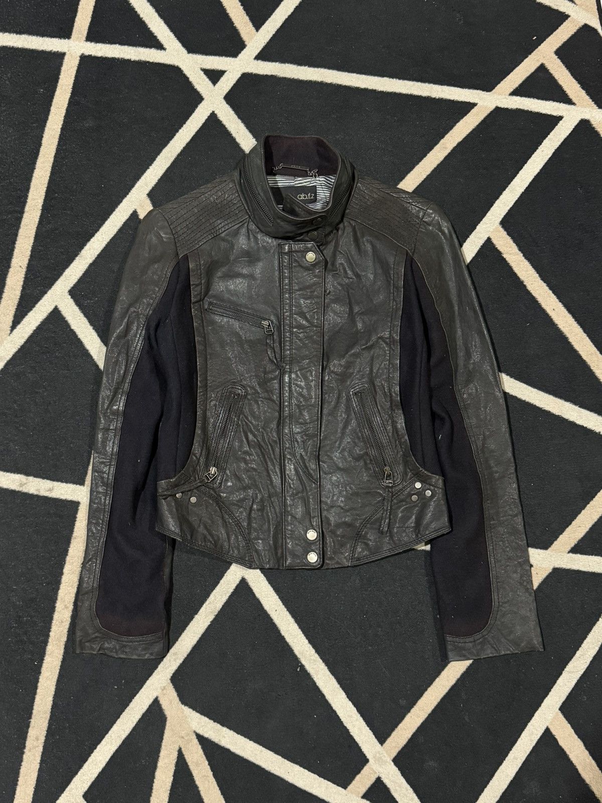 Other Leather Jacket Japanese Brand Styled Abplus Size US S / EU 44-46 / 1 - 1 Thumbnail