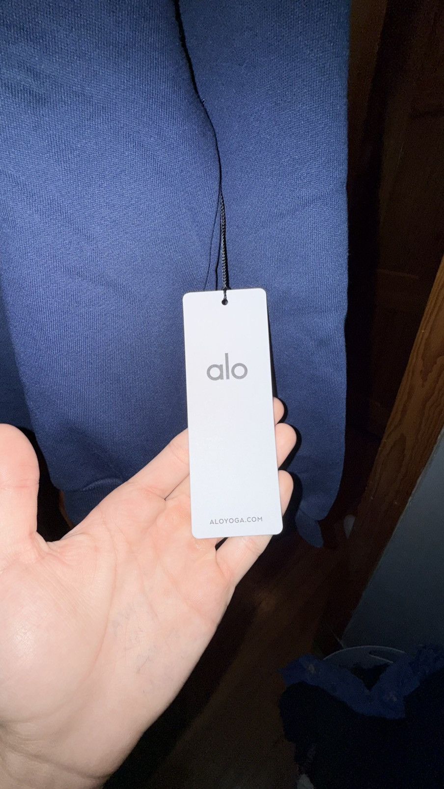 Alo Alo Yoga Men's Navy and Blue Sweatshirt Size US S / EU 44-46 / 1 - 3 Thumbnail