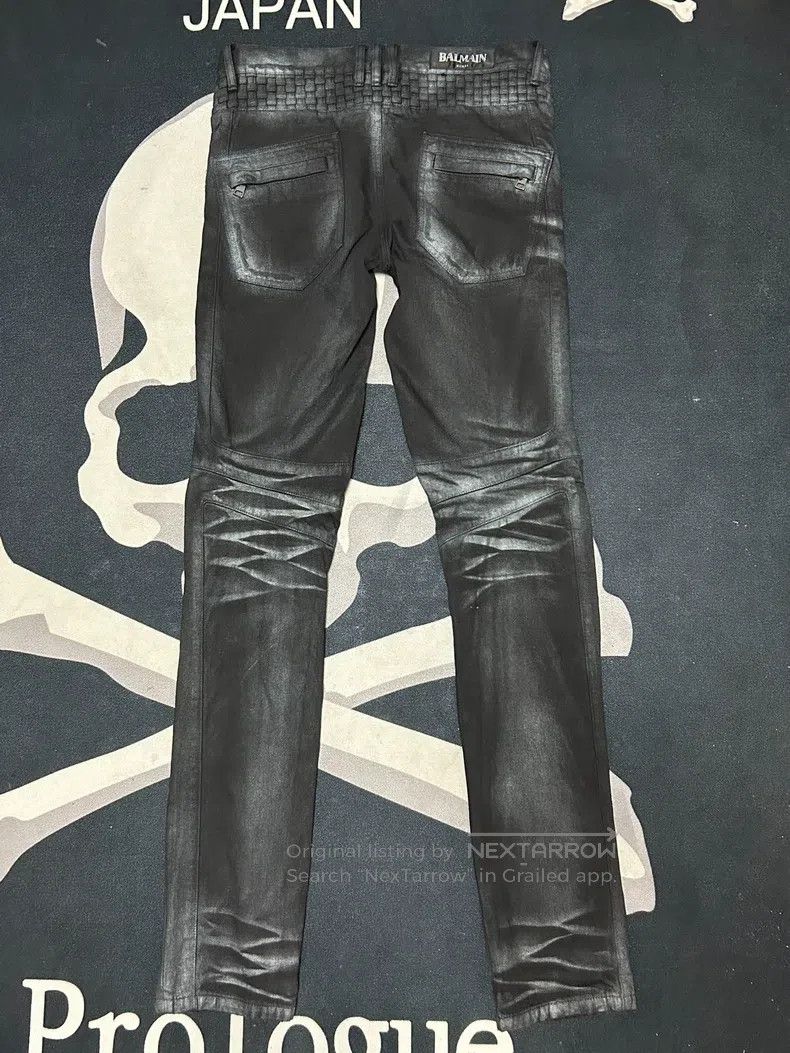 Balmain BALMAIN Biker Jeans Size US 31 - 3 Thumbnail
