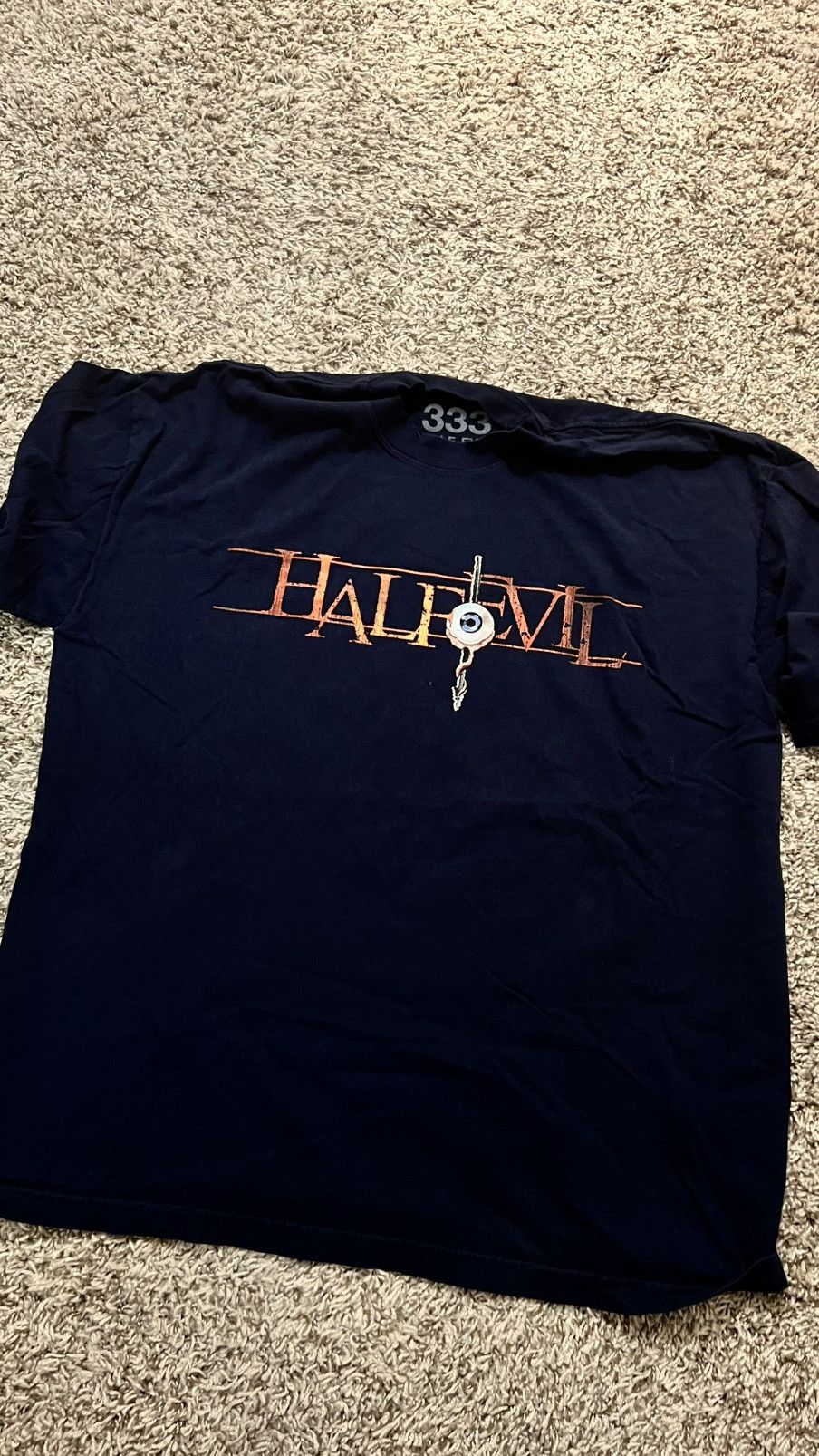 Half Evil Dark Blue Half Evil Neversoft T Shirt Size US XL / EU 56 / 4 - 1 Thumbnail