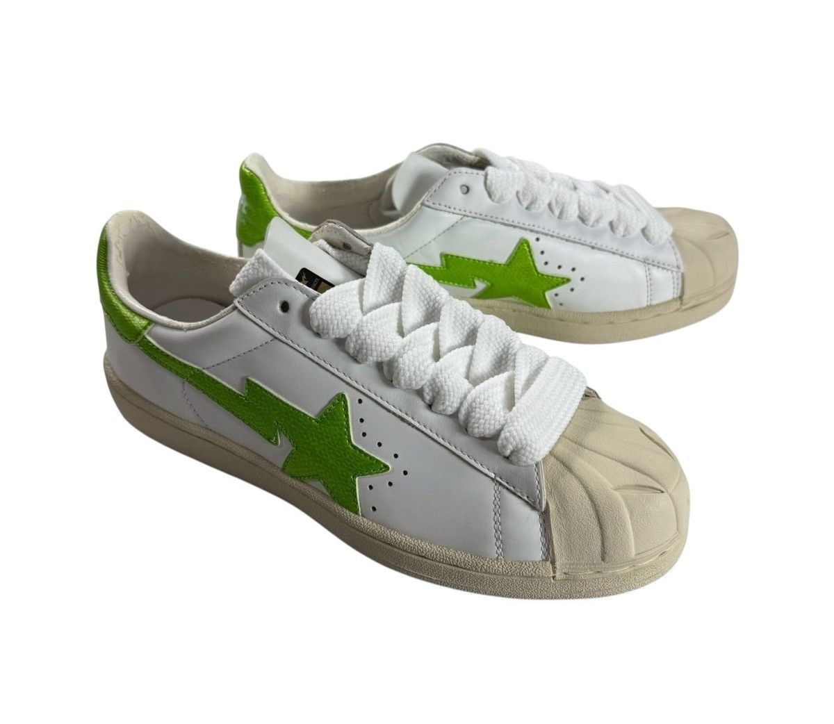 Bape BAPE Skull Sta White/Green snake Size US 9 / EU 42 - 2 Thumbnail