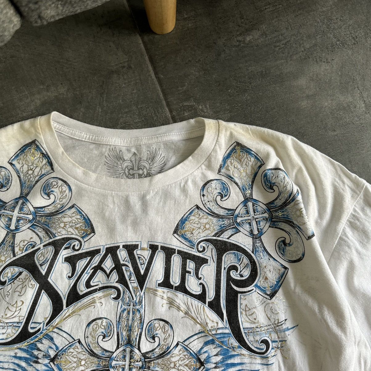 Japanese Brand × Vintage Vintage AXR Xzavier T-shirts Big Logo Band Affliction Y2K Size US XXL / EU 58 / 5 - 11 Thumbnail