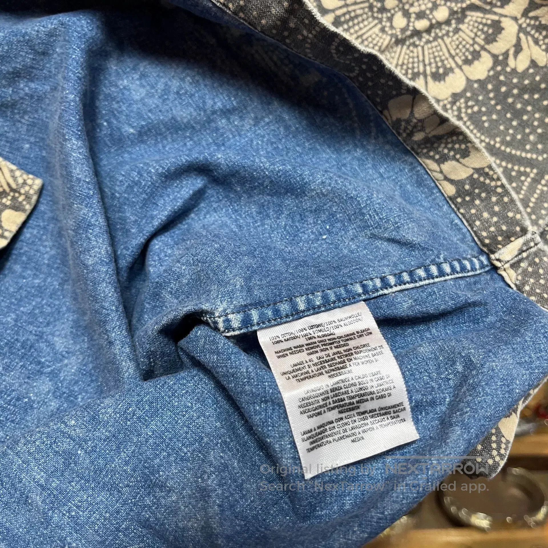 RRL Ralph Lauren RRL Hawaiian Style Short Sleeve Shirt. Size US S / EU 44-46 / 1 - 4 Thumbnail