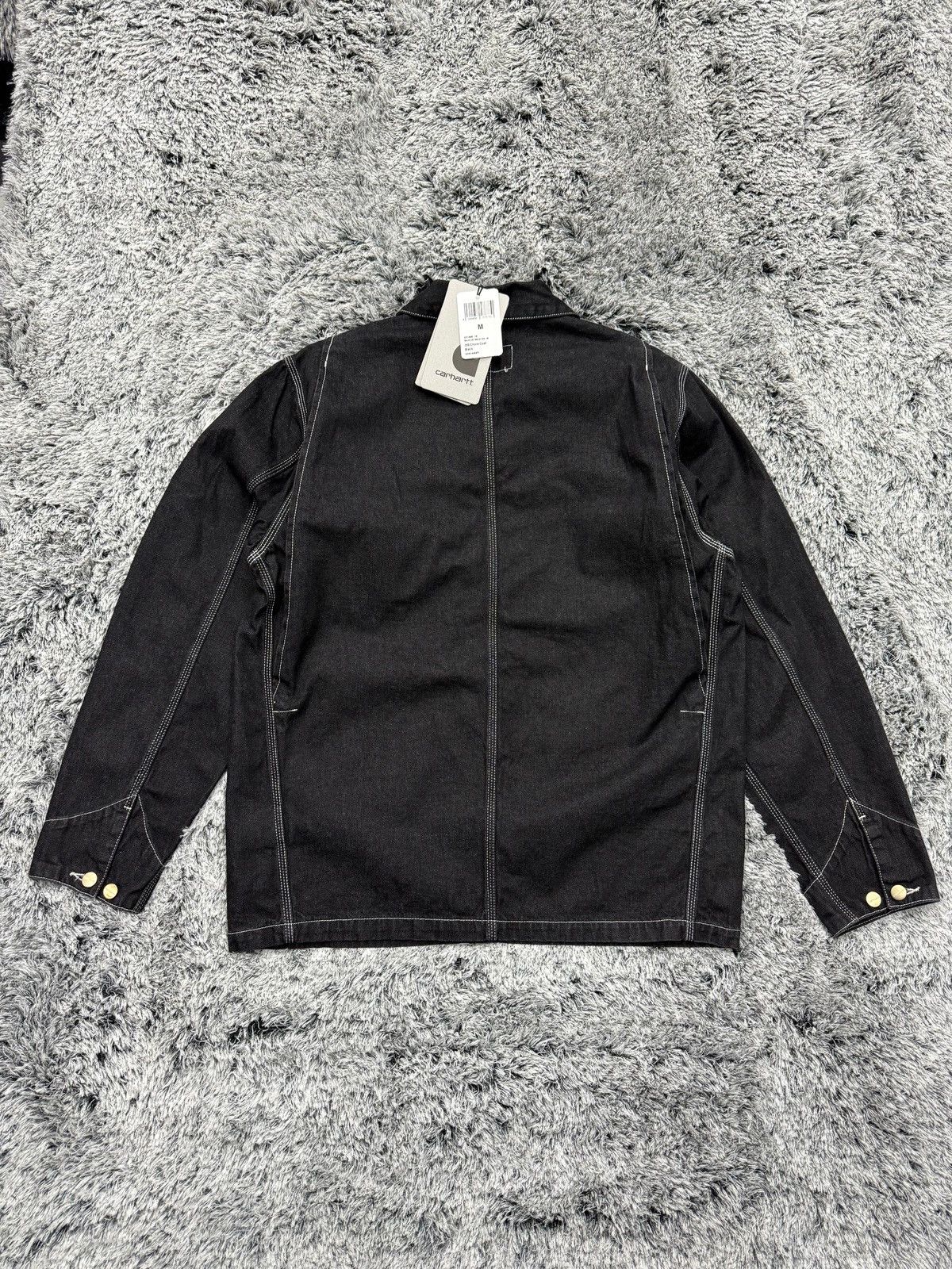 Carhartt Carhartt Wip Black new Jacket Denim Size US M / EU 48-50 / 2 - 2 Thumbnail