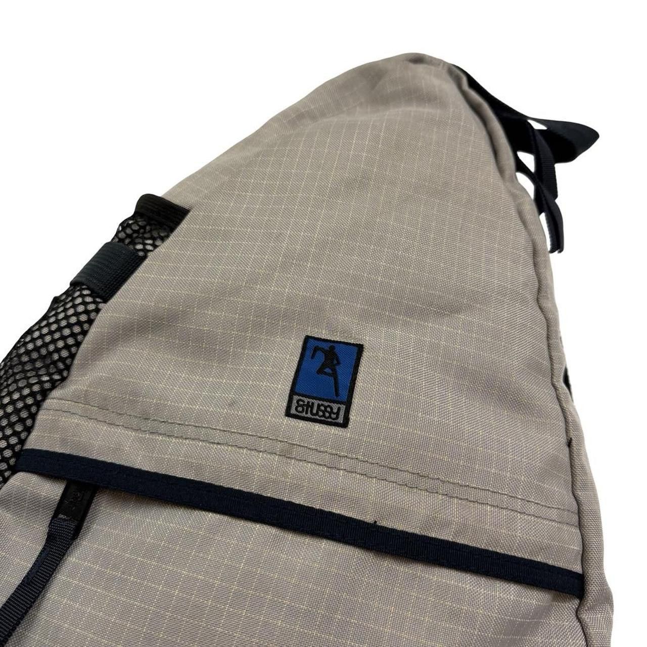 Stussy Vintage Stussy Sling Bag Grid Pattern Size ONE SIZE - 5 Thumbnail