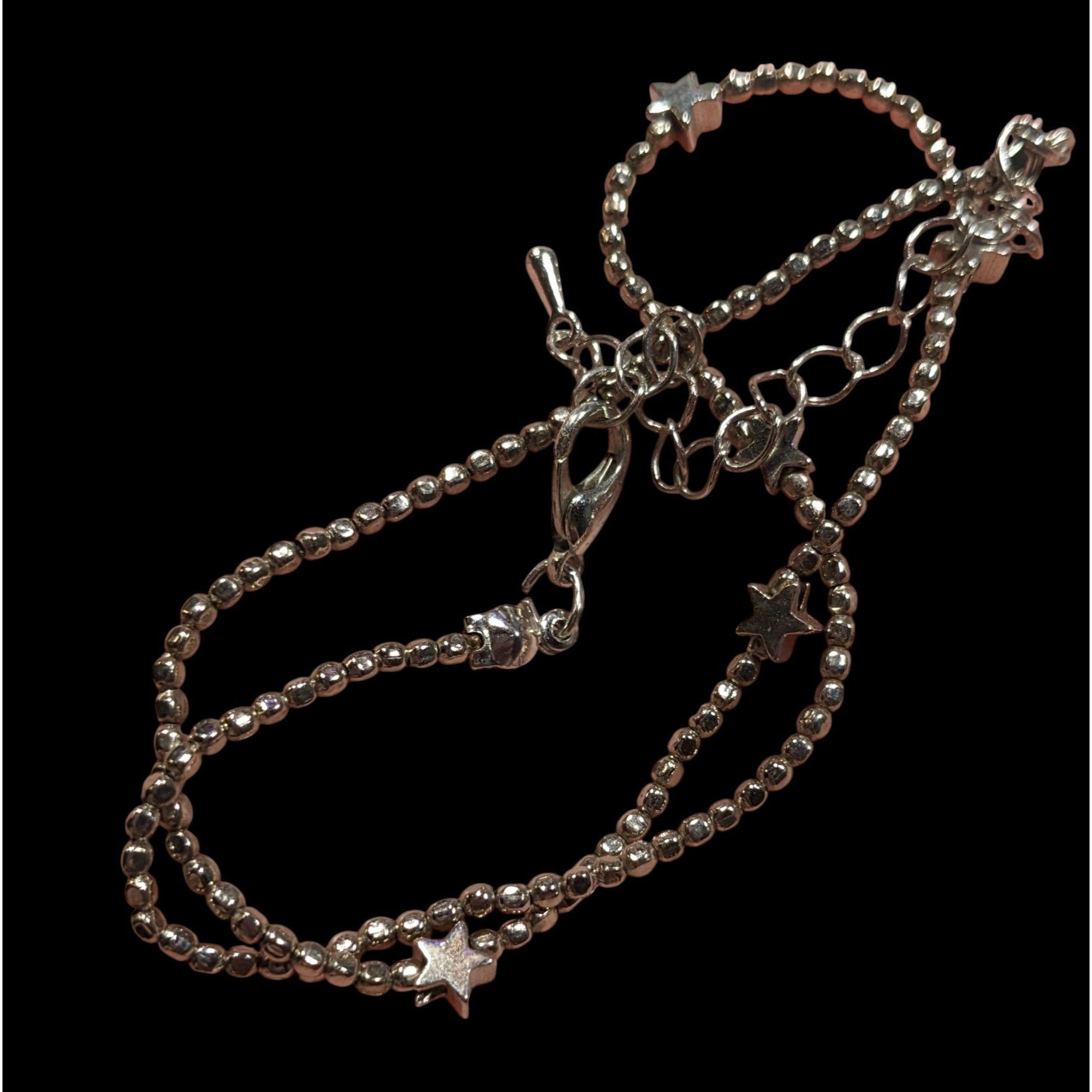Other Minimalist Star Silver Tone Beaded Necklace Size ONE SIZE - 5 Thumbnail