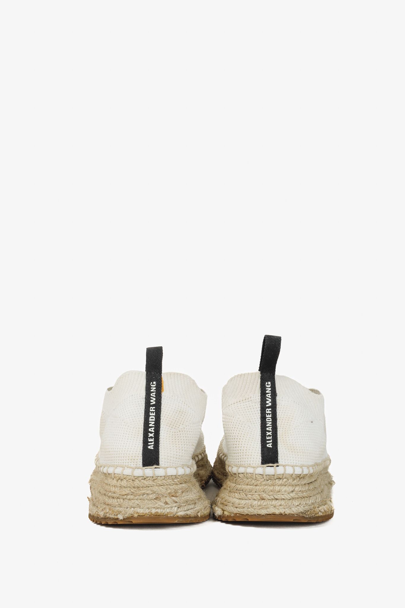 Alexander Wang Alexander Wang White Espadrille Sneakers Size US 7.5 / IT 37.5 - 3 Thumbnail