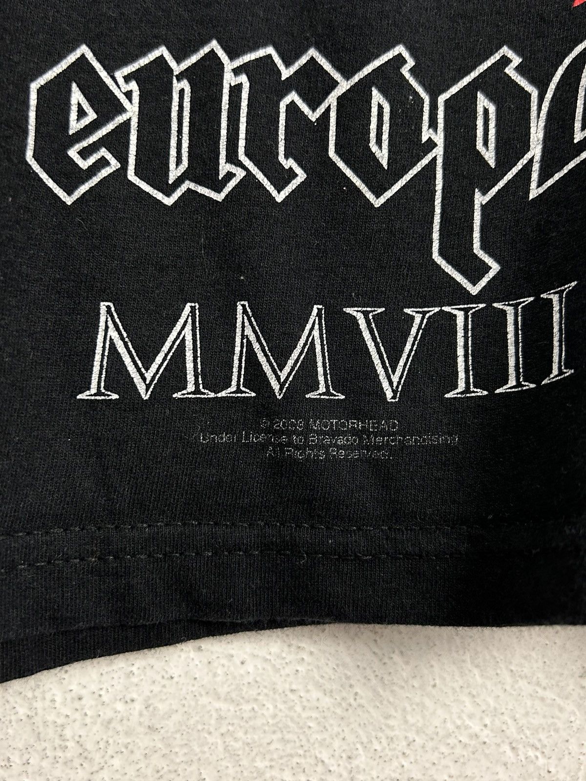 Band Tees 00s Vintage Motorhead Motorizer 2008 Europa Tour T-Shirt Size US S / EU 44-46 / 1 - 3 Thumbnail