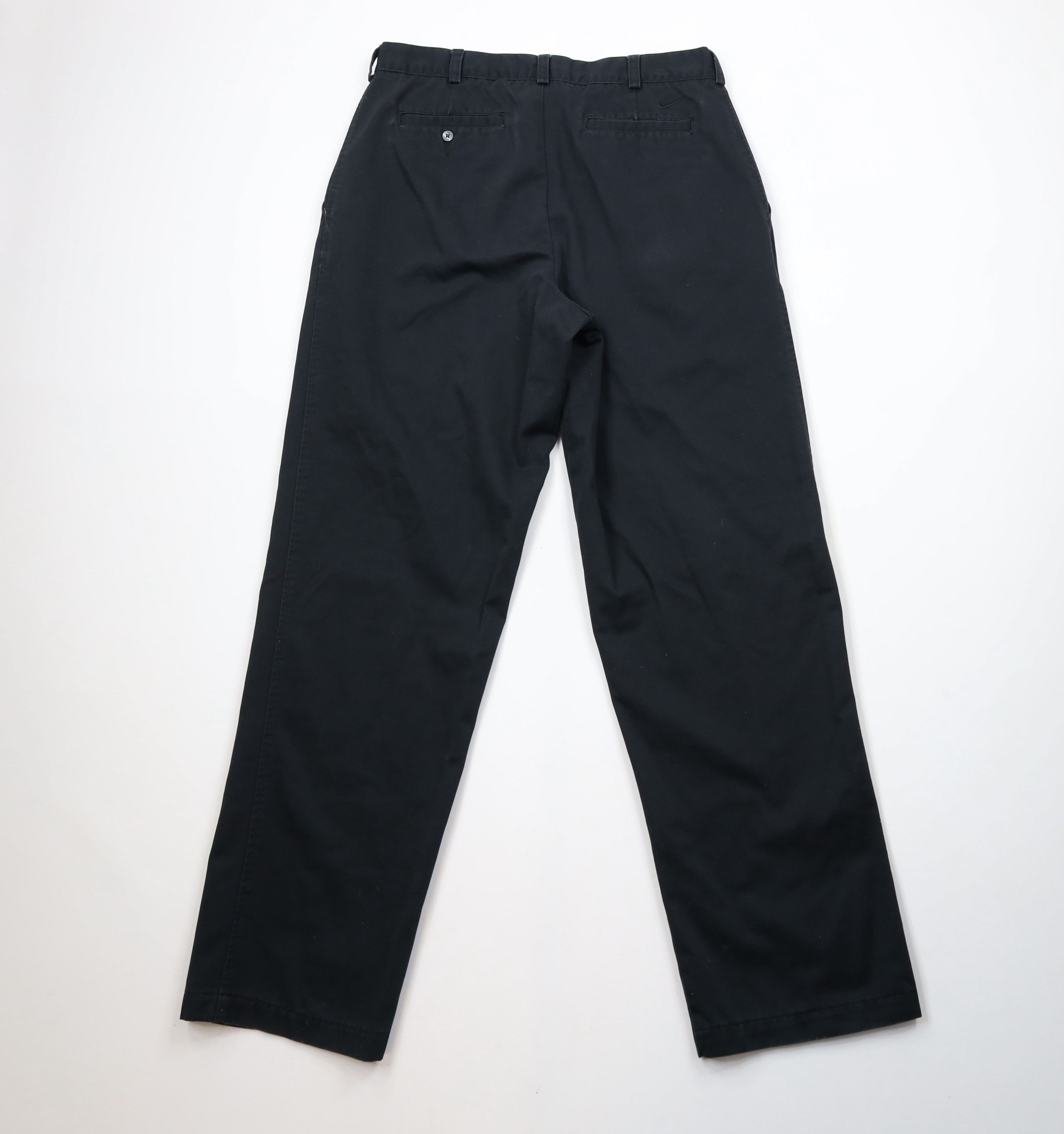 Nike × Vintage Vintage Nike Golf Scott Mini Swoosh Wide Leg Chino Pants Size US 34 / EU 50 - 9 Thumbnail