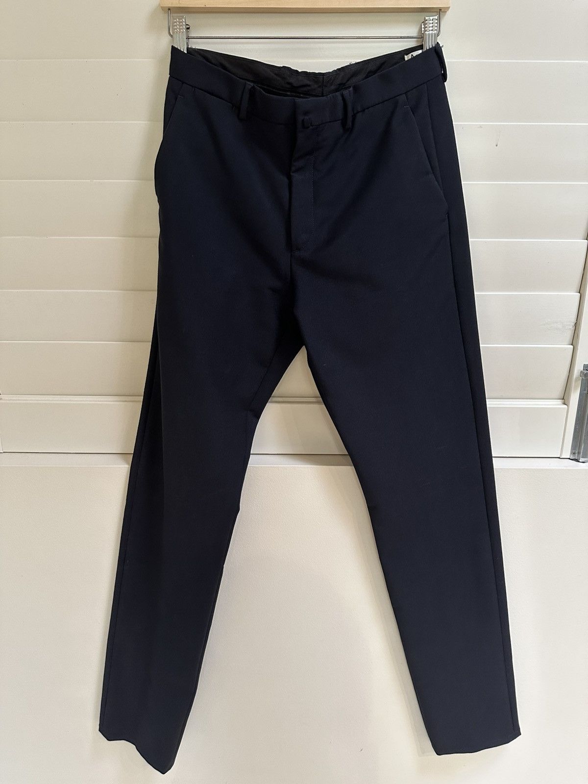 Acne Studios Acne Studios Boden T WO MH Pants Navy Size US 29 - 1 Thumbnail