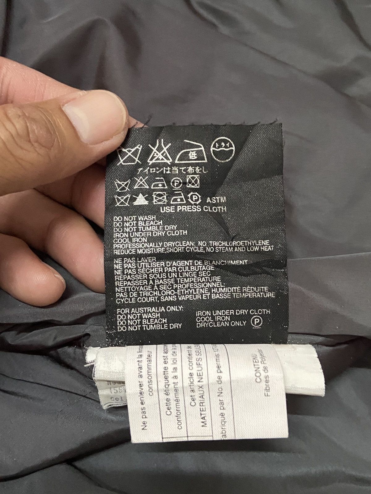 Prada Prada Linea Rossa Black Technical Gore-Tex Jacket Size US M / EU 48-50 / 2 - 19 Thumbnail