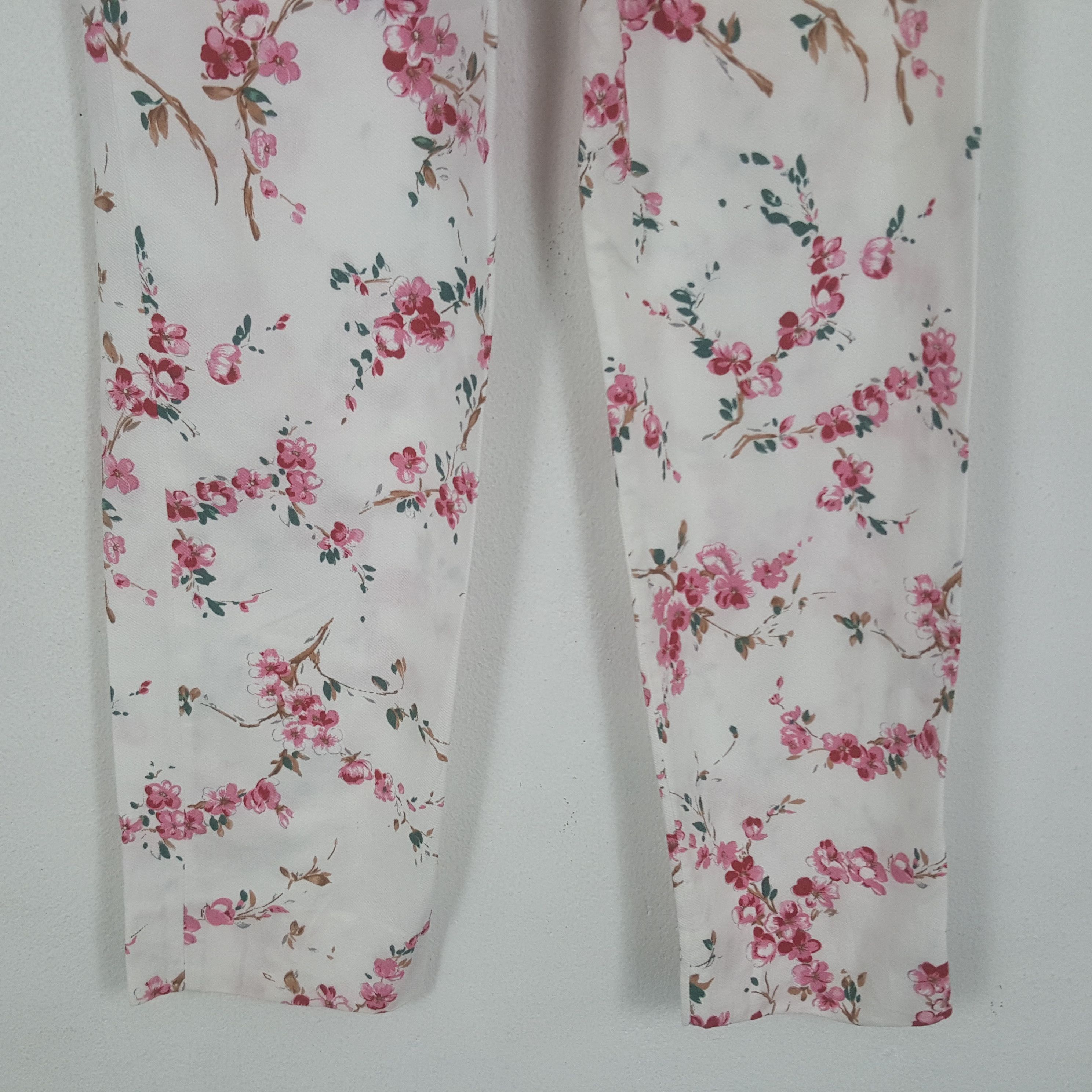 Vivienne Westwood Vintage Vivienne Westwood Red Label Flower Design Pants Size 24" / US 00 / IT 34 - 6 Thumbnail