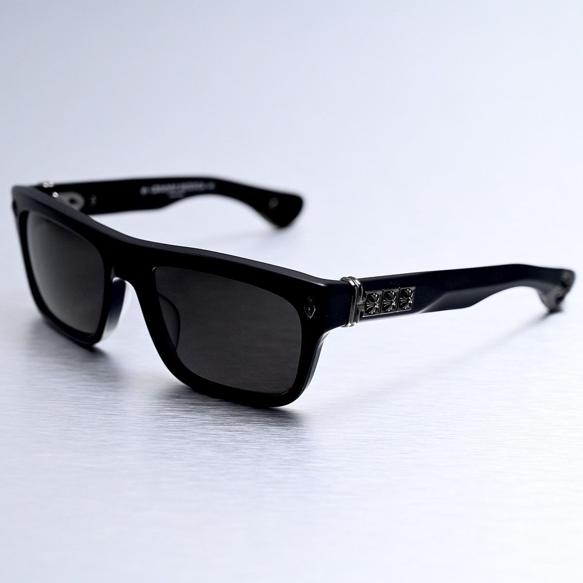 Chrome Hearts CHROME HEARTS SLUSS BUSSIN II MATTE BLACK SUNGLASSES Size ONE SIZE - 2 Thumbnail
