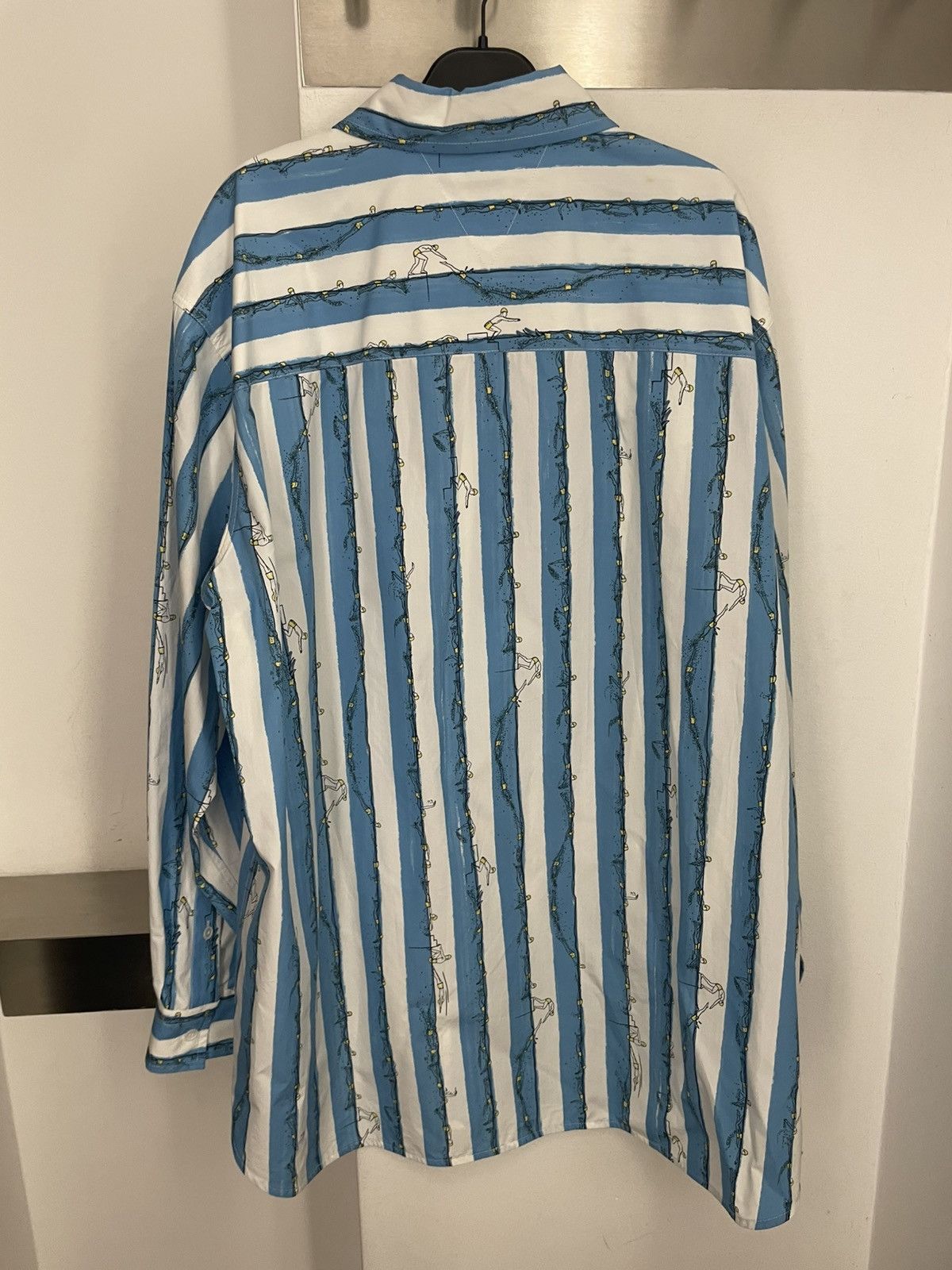 Bottega Veneta Swimmers print cotton shirt Size US XL / EU 56 / 4 - 5 Thumbnail